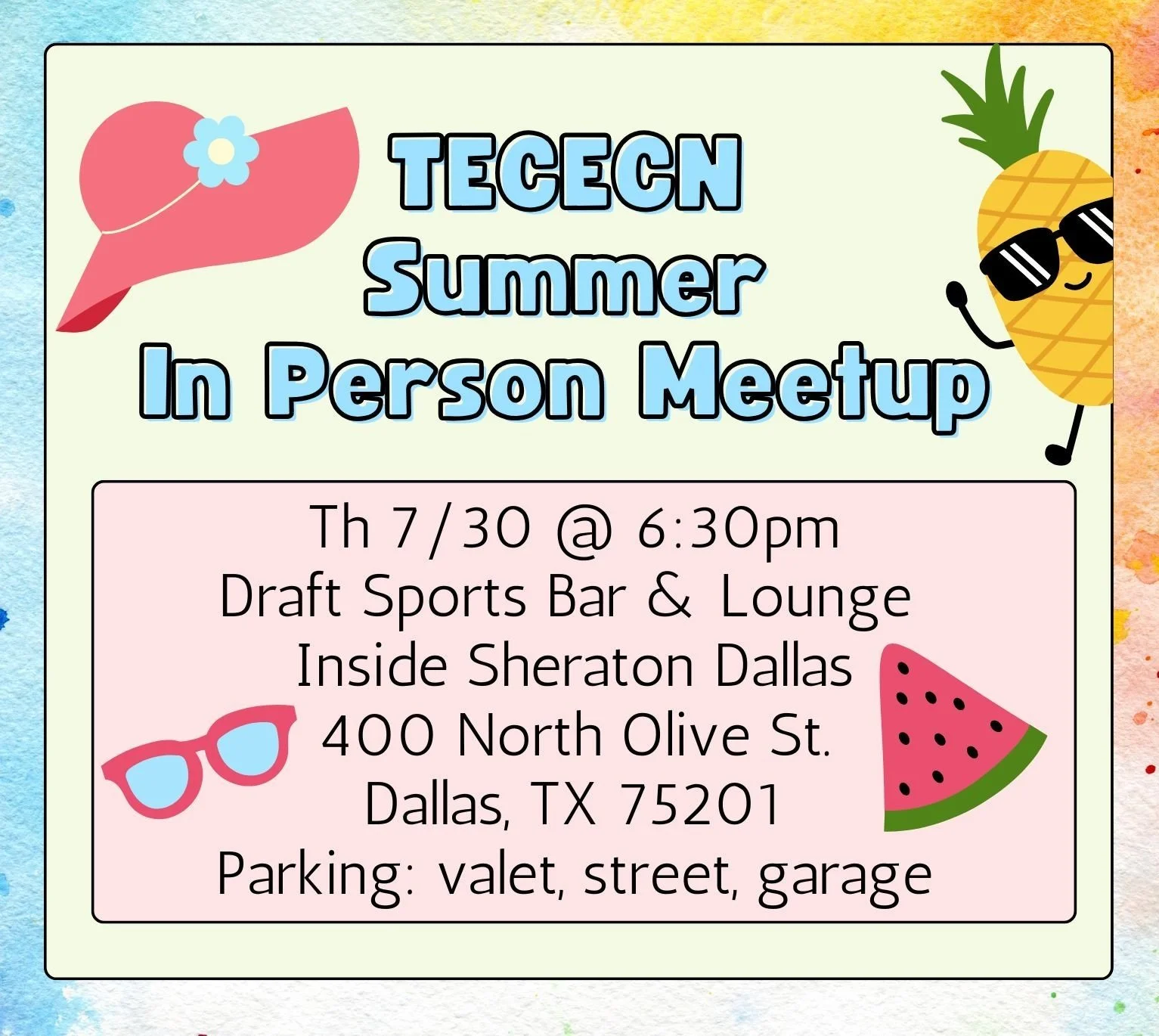 TECECN In-Person Summer Meetup