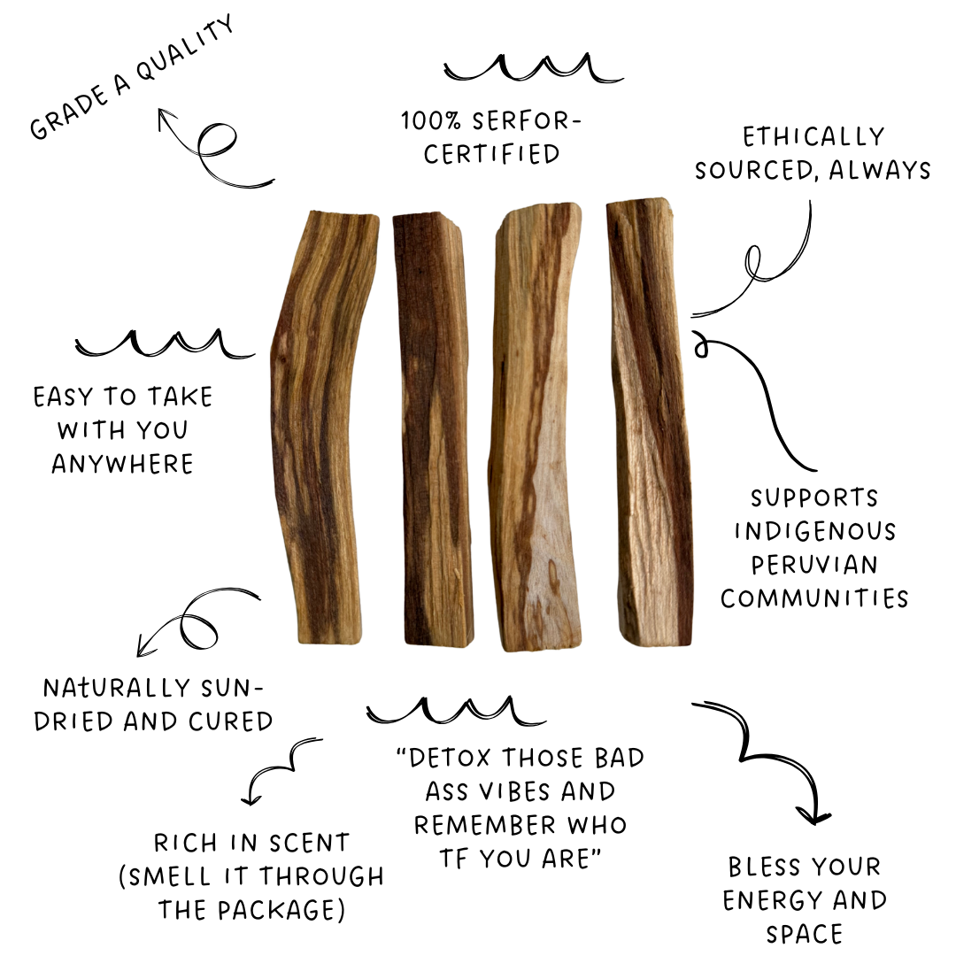 Four wooden sculptures arranged in a row on a black background.
