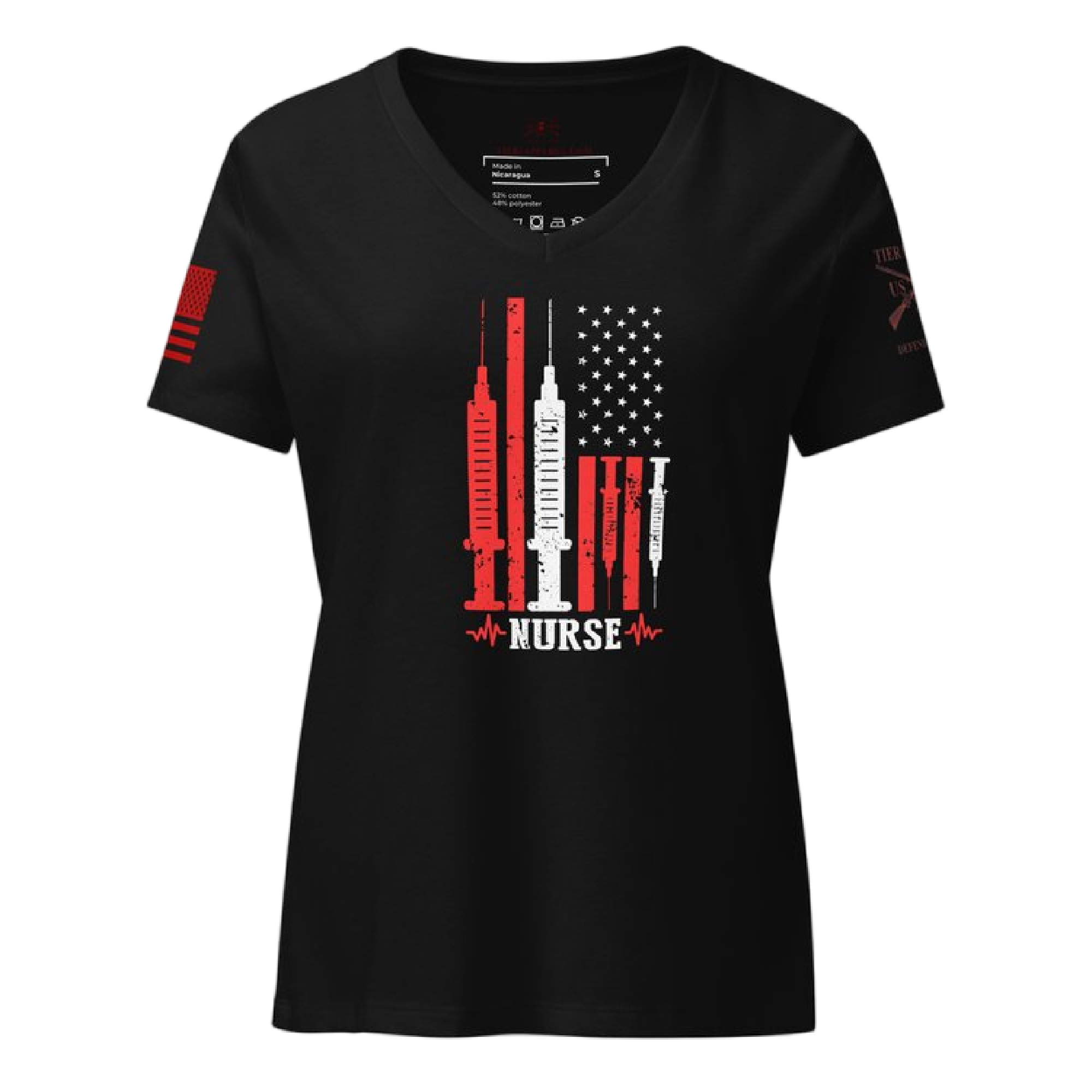 womens-relaxed-v-neck-t-shirt-solid-black-blend-front-67061b18d53e4.png
