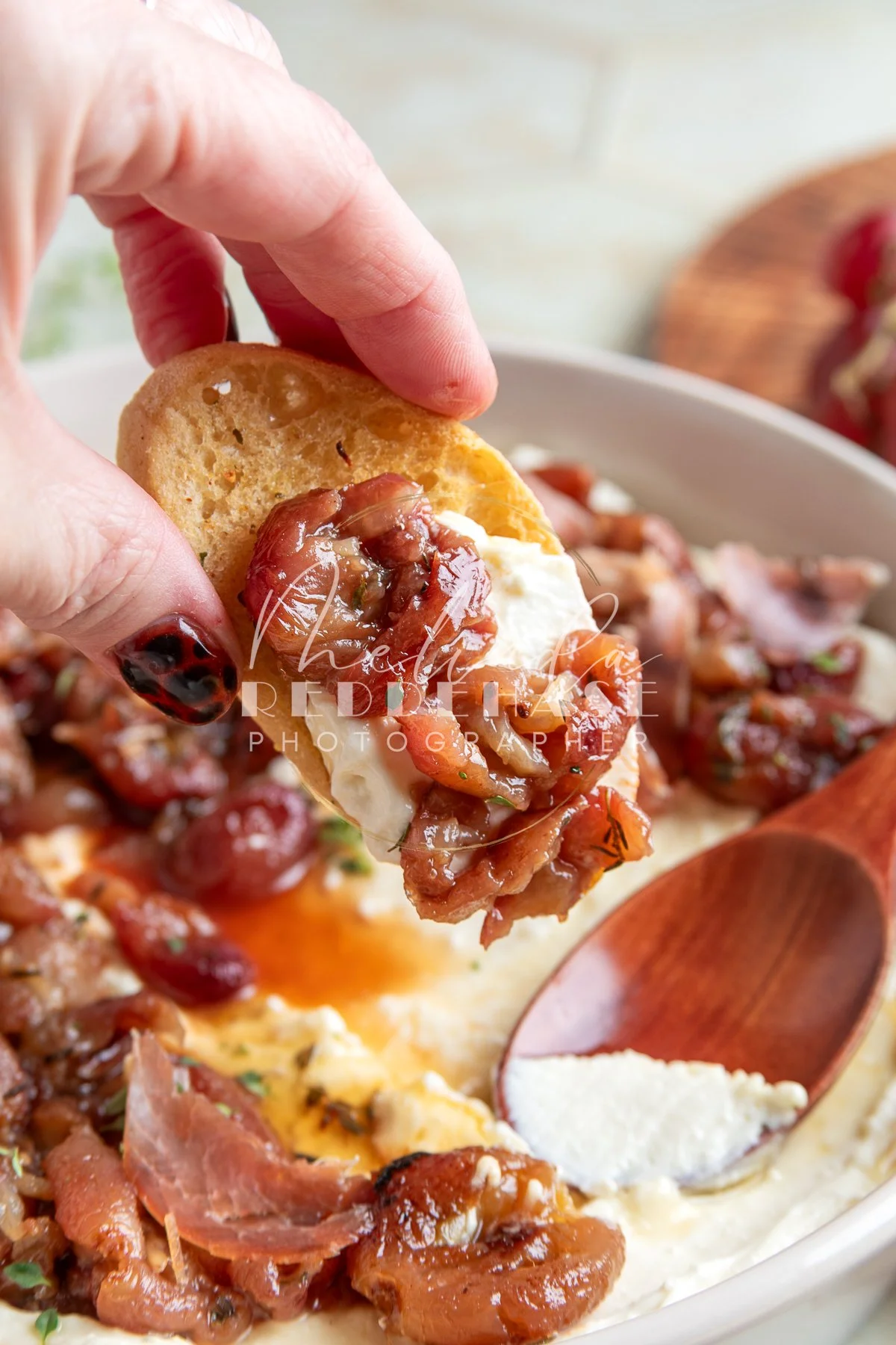 Roasted Grapes Over Honey Whipped Feta Dip- LRWM-26.jpg