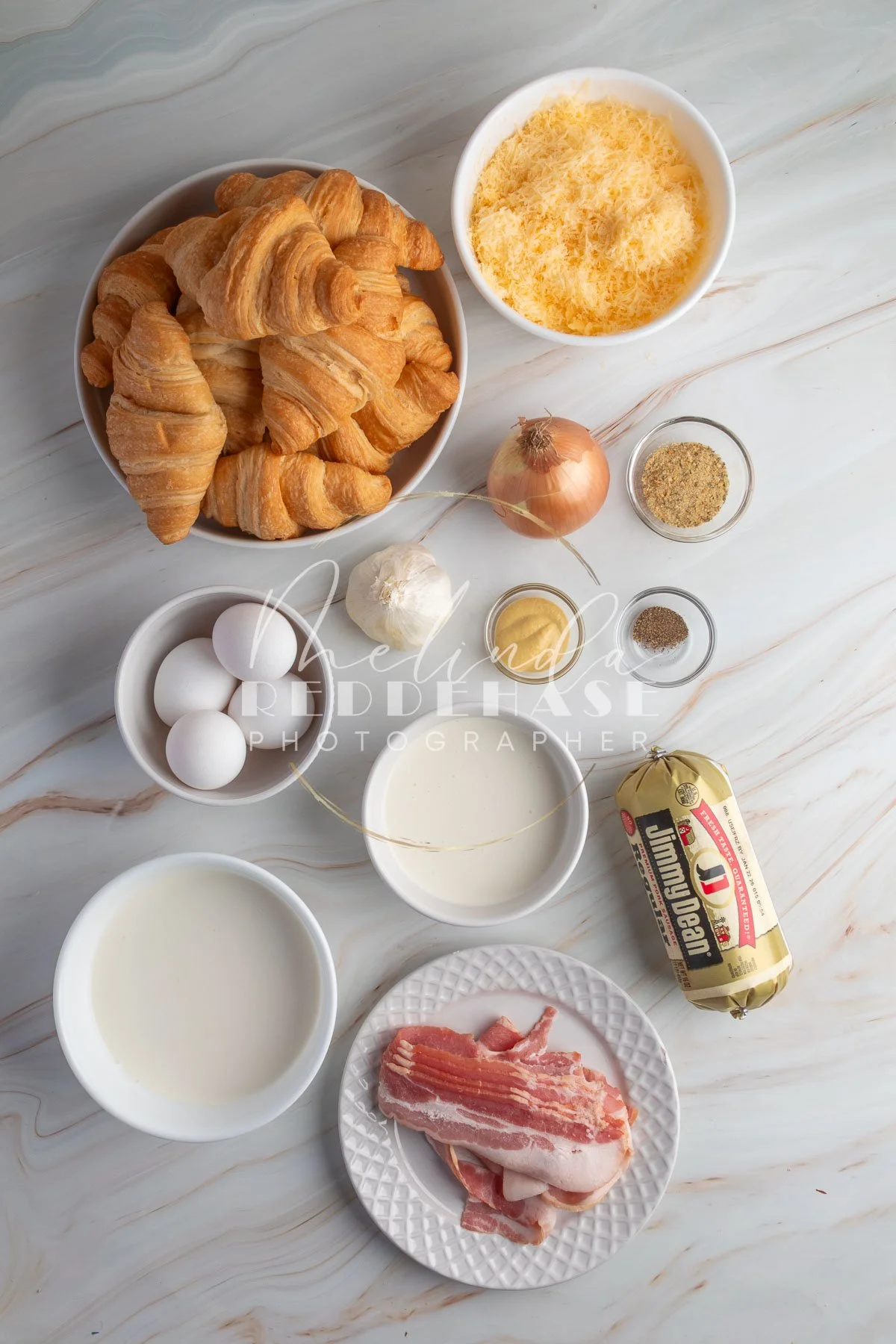 Bacon Sausage Croissant Breakfast Cassarole- LRWM-1.jpg