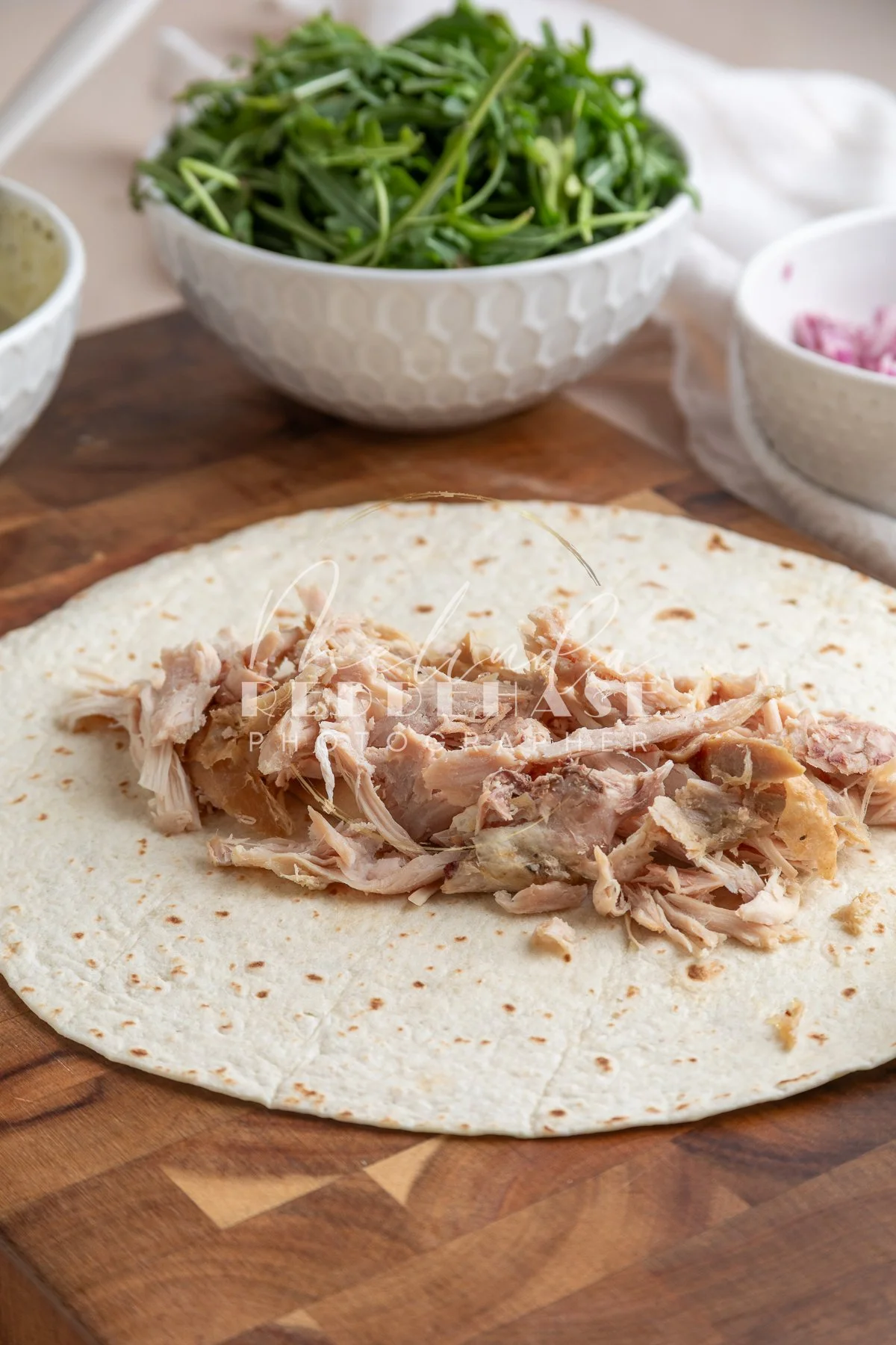 Pesto Chicken Wrap Lemon Garlic Yogurt Dip - LRWM-5.jpg