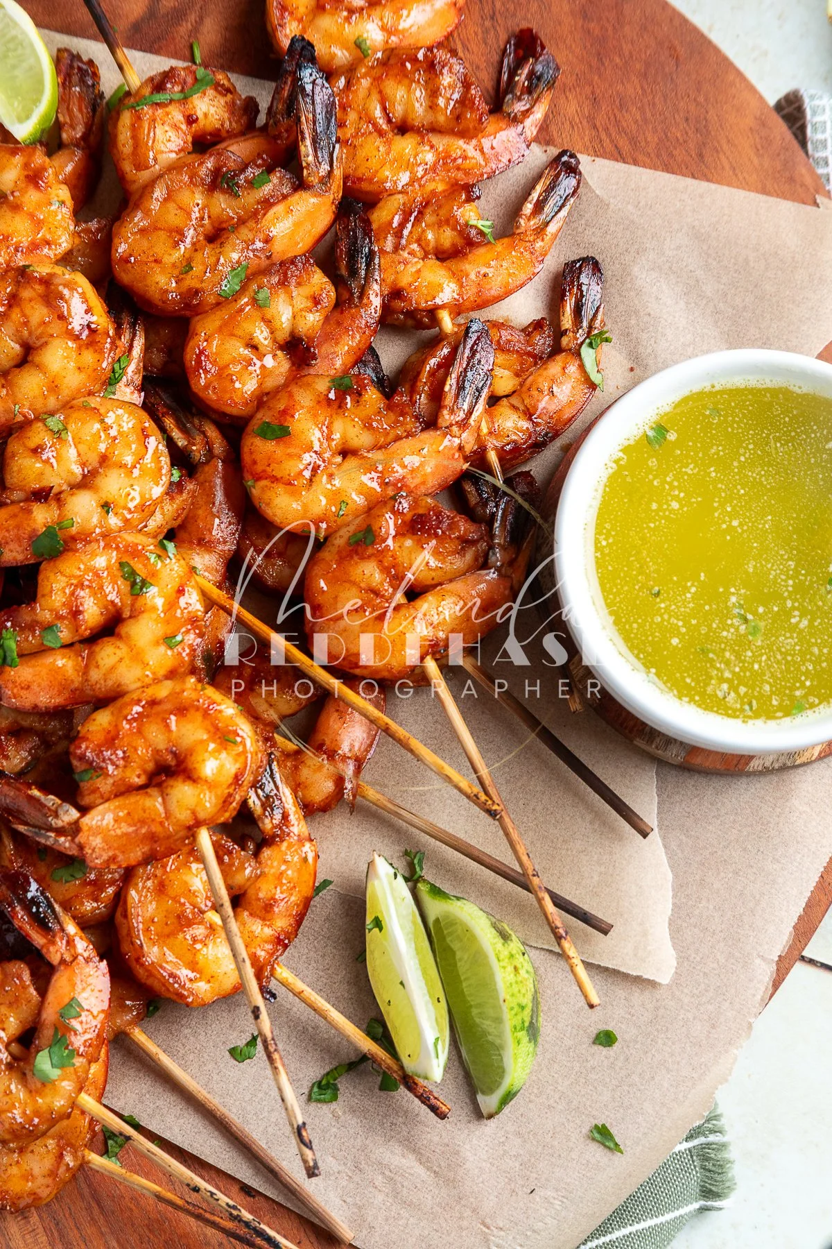 Grilled Shrimp Skewers-Chipotle Honey with Garlic Lime Butter- LRWM-26.jpg