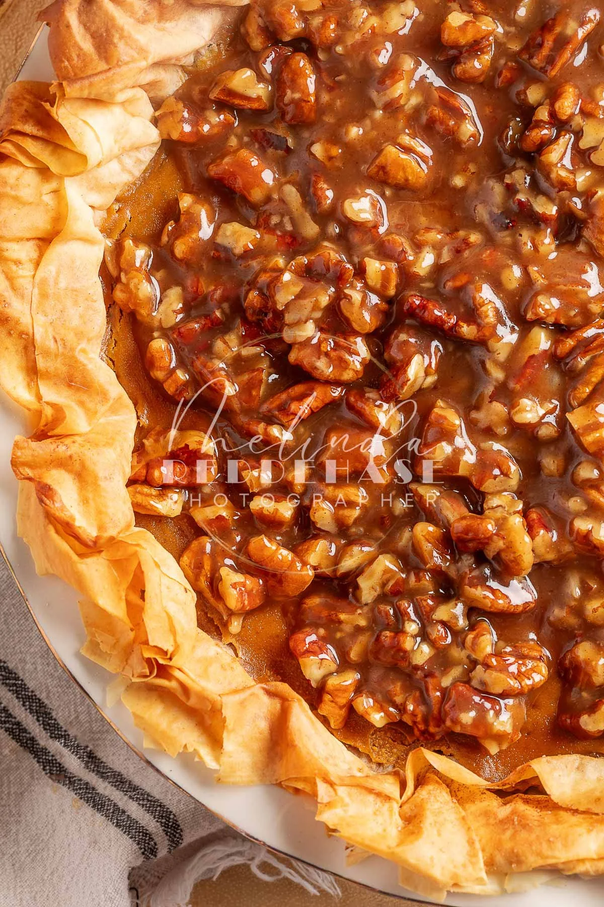 Pumpkin Praline Pie with Phyllo Dough Crust- LRWM-- LRWM-20.jpg