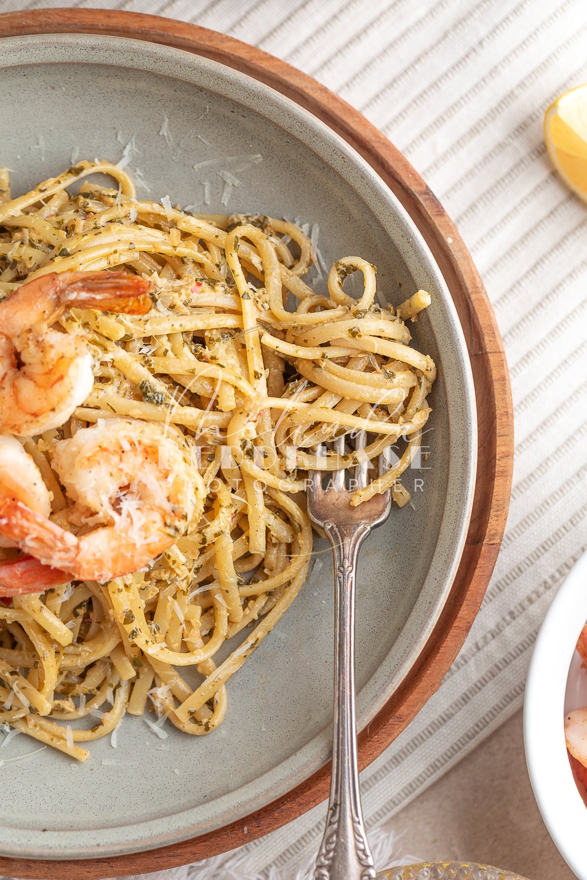 Creamy Chimichurri  Pesto Pasta with Shrimp- LRWM-20.jpg