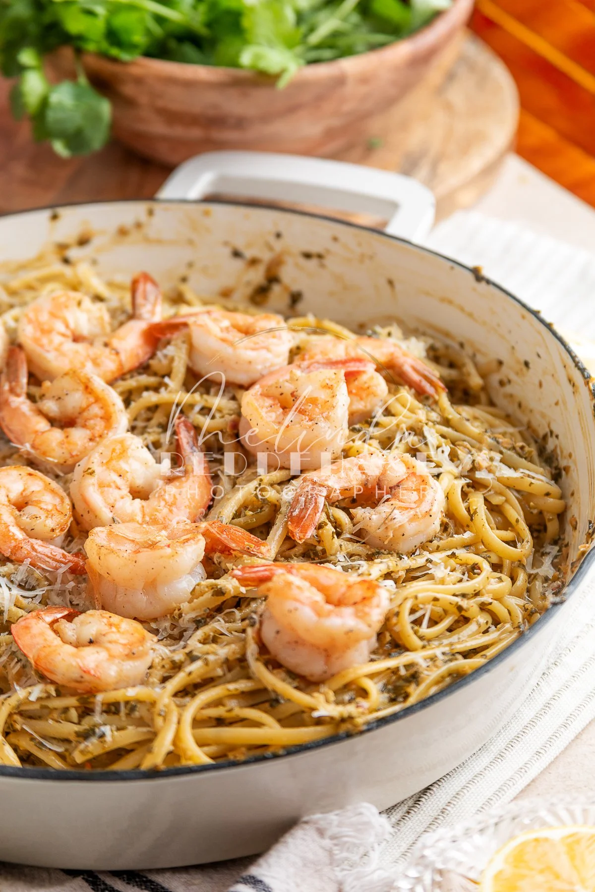 Creamy Chimichurri  Pesto Pasta with Shrimp- LRWM-23.jpg