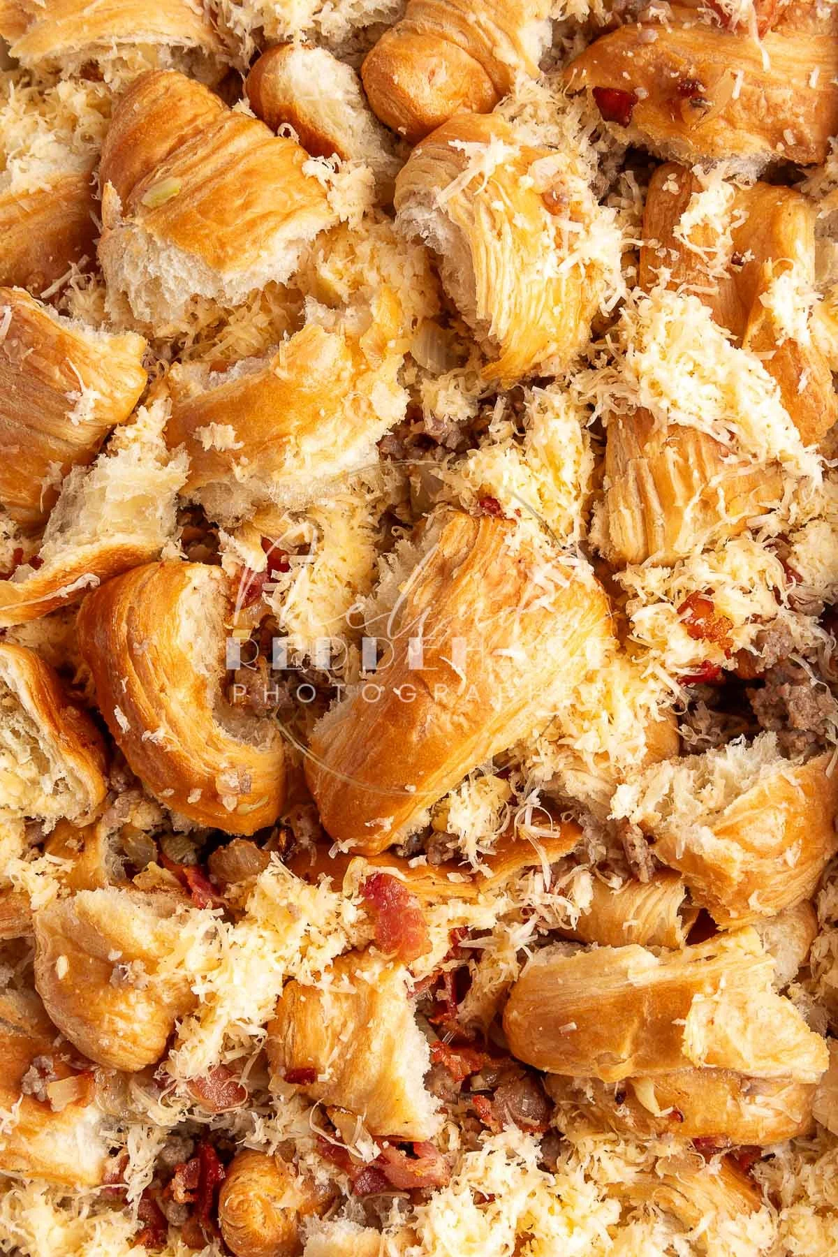 Bacon Sausage Croissant Breakfast Cassarole- LRWM-9.jpg