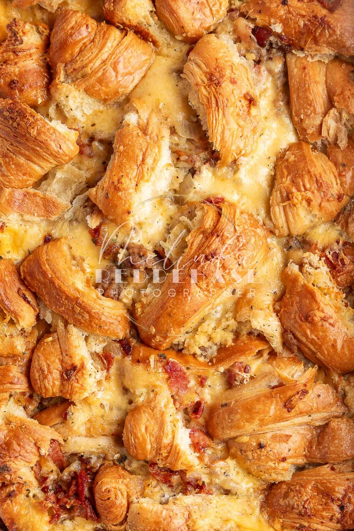 Bacon Sausage Croissant Breakfast Cassarole- LRWM-11.jpg