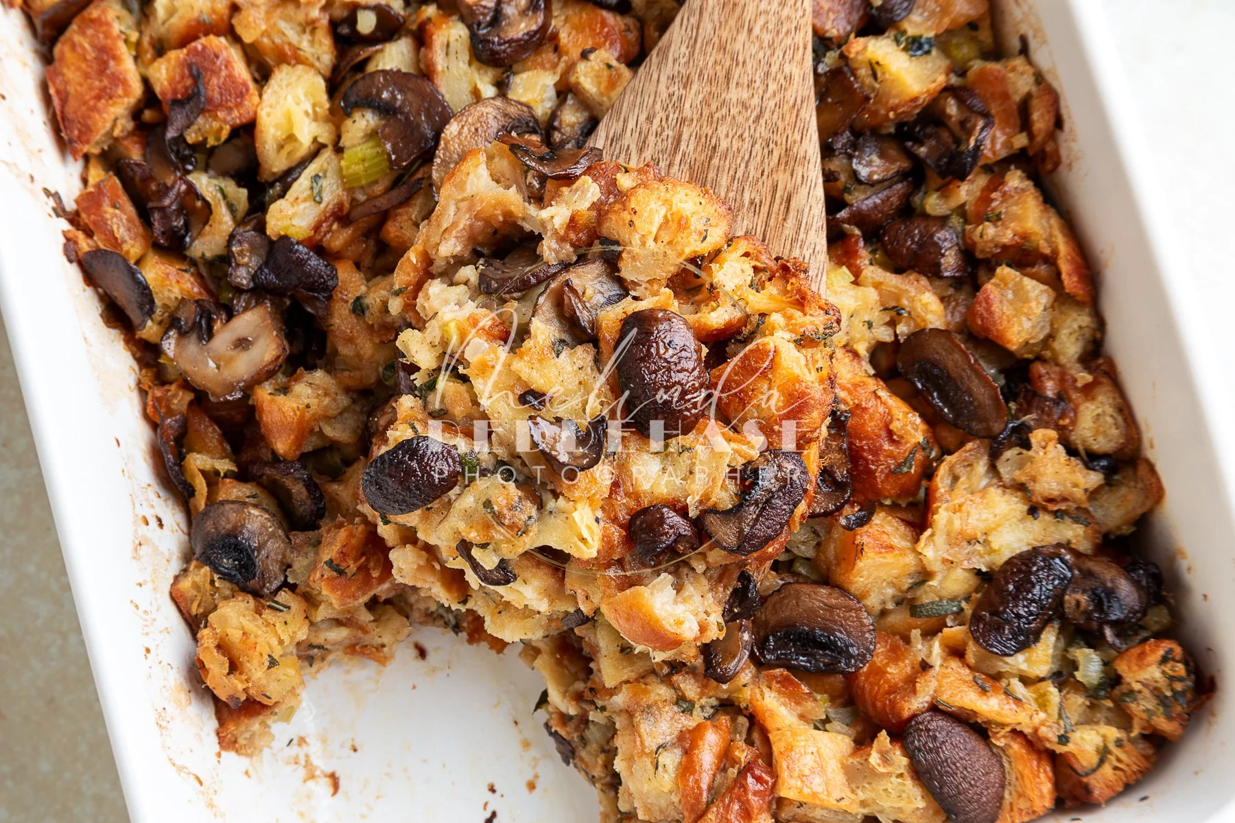 Mushroom Stuffing with Brown Butter and Herbs- LRWM-29.jpg