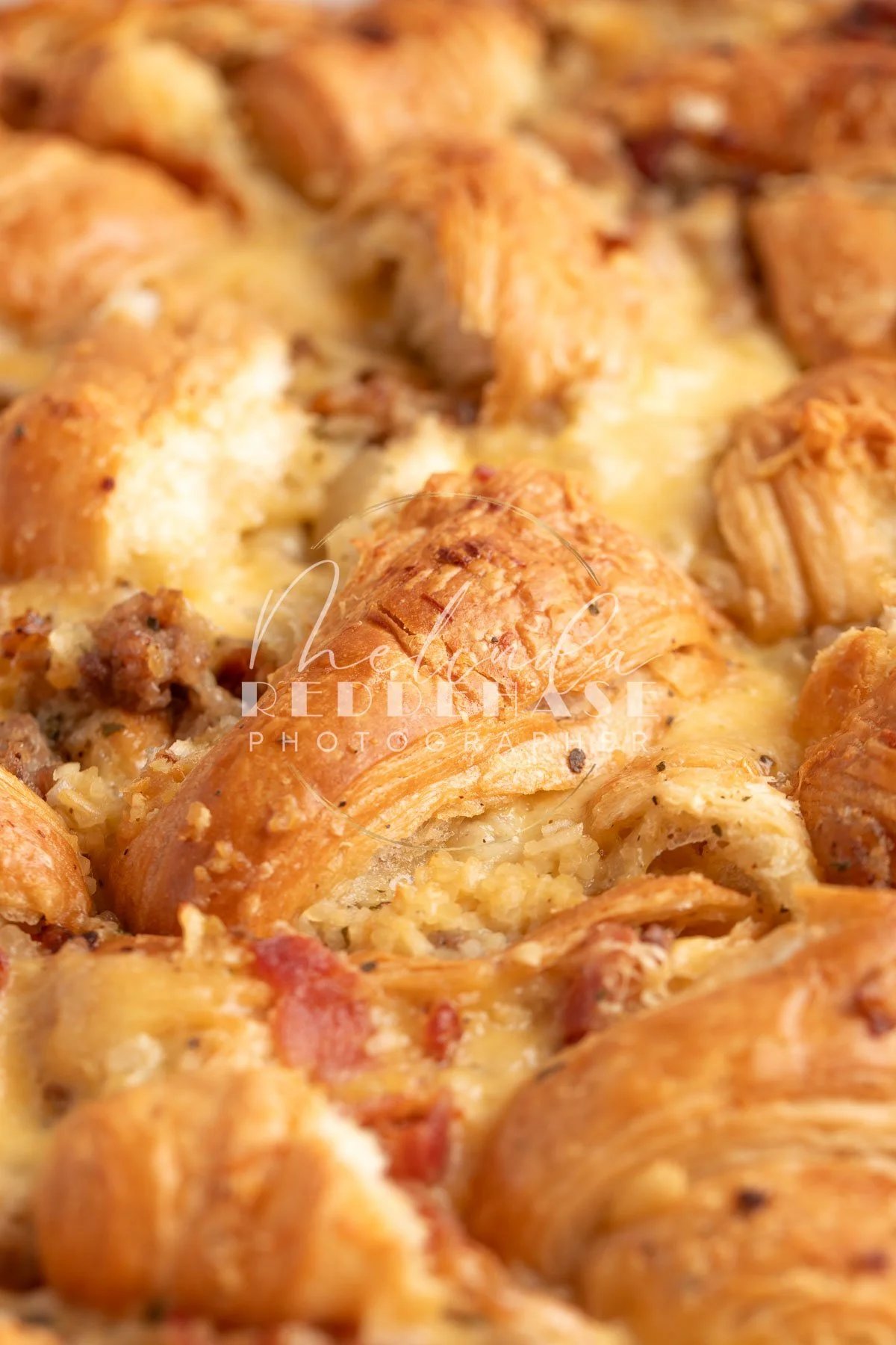 Bacon Sausage Croissant Breakfast Cassarole- LRWM-13.jpg