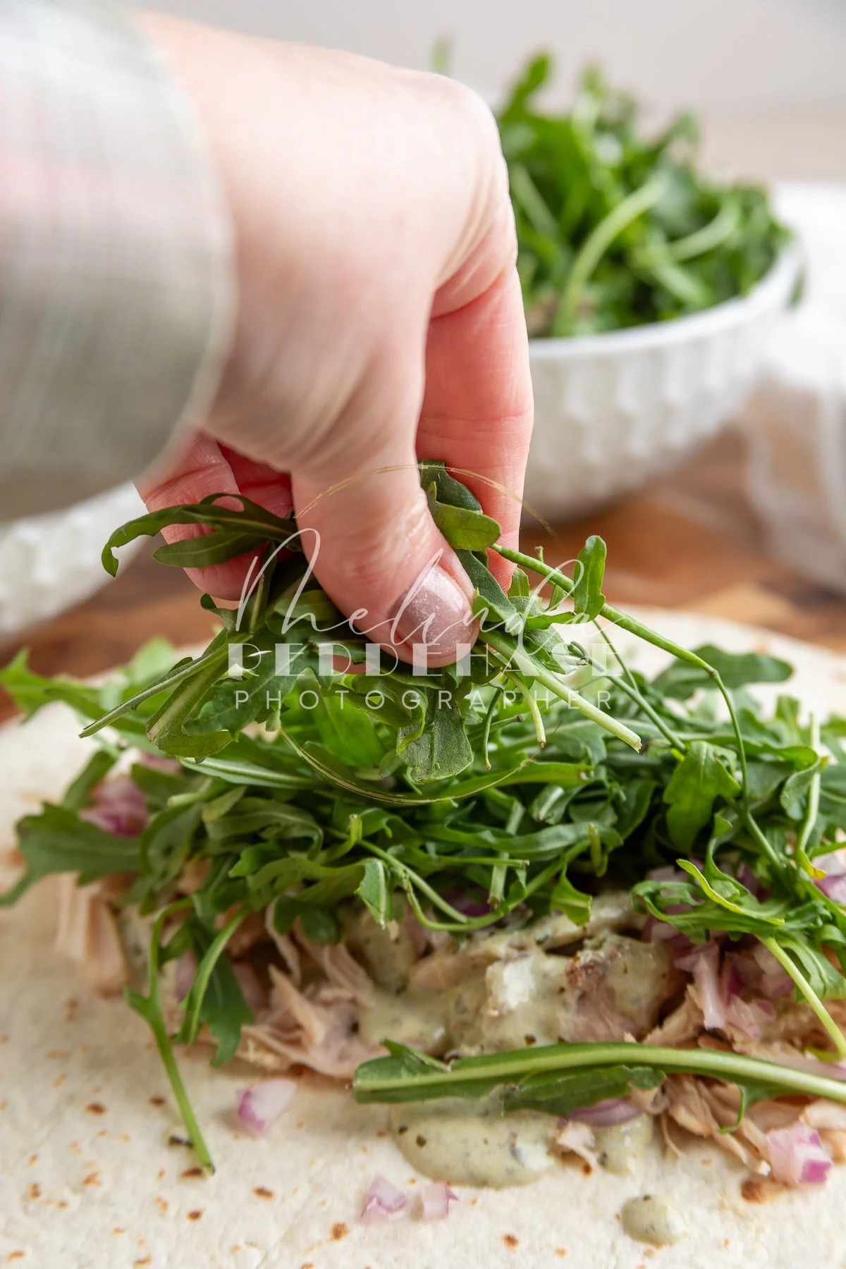 Pesto Chicken Wrap Lemon Garlic Yogurt Dip - LRWM-14.jpg