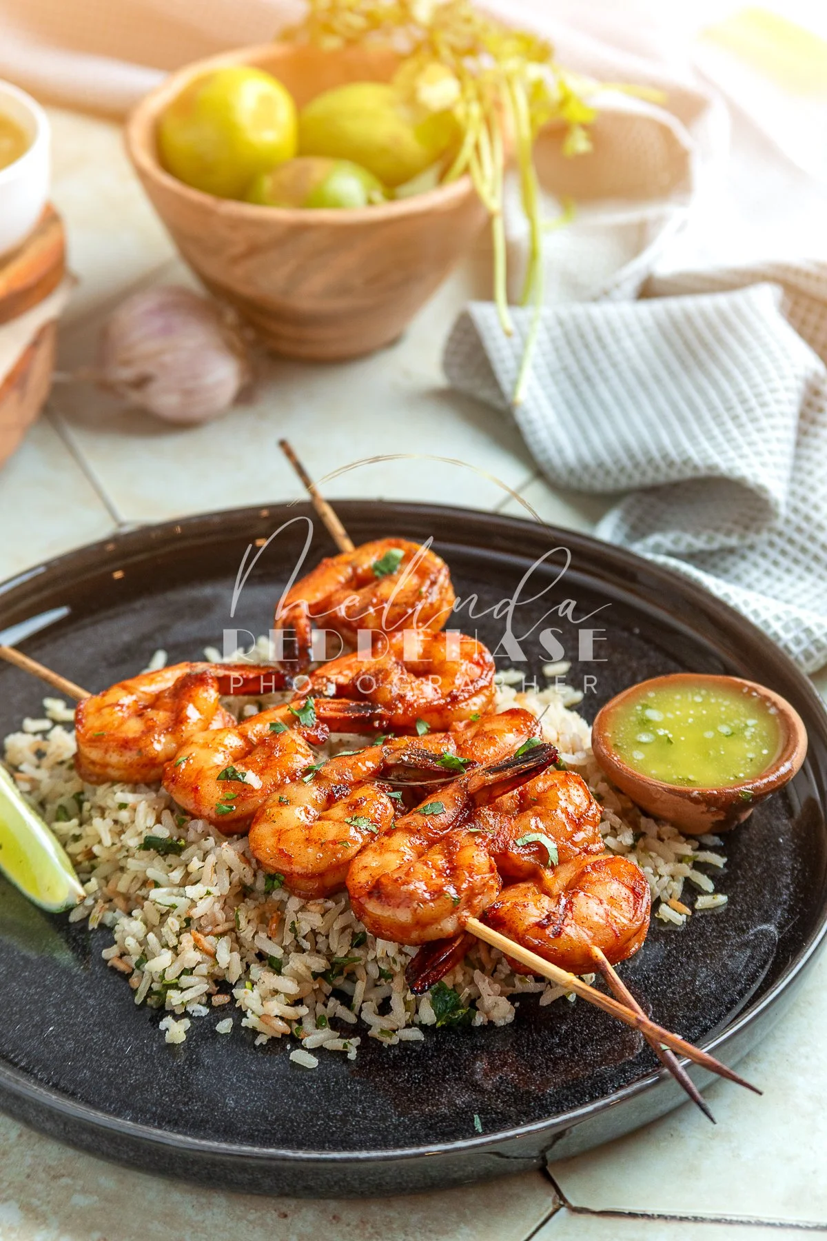 Grilled Shrimp Skewers-Chipotle Honey with Garlic Lime Butter- LRWM-30.jpg