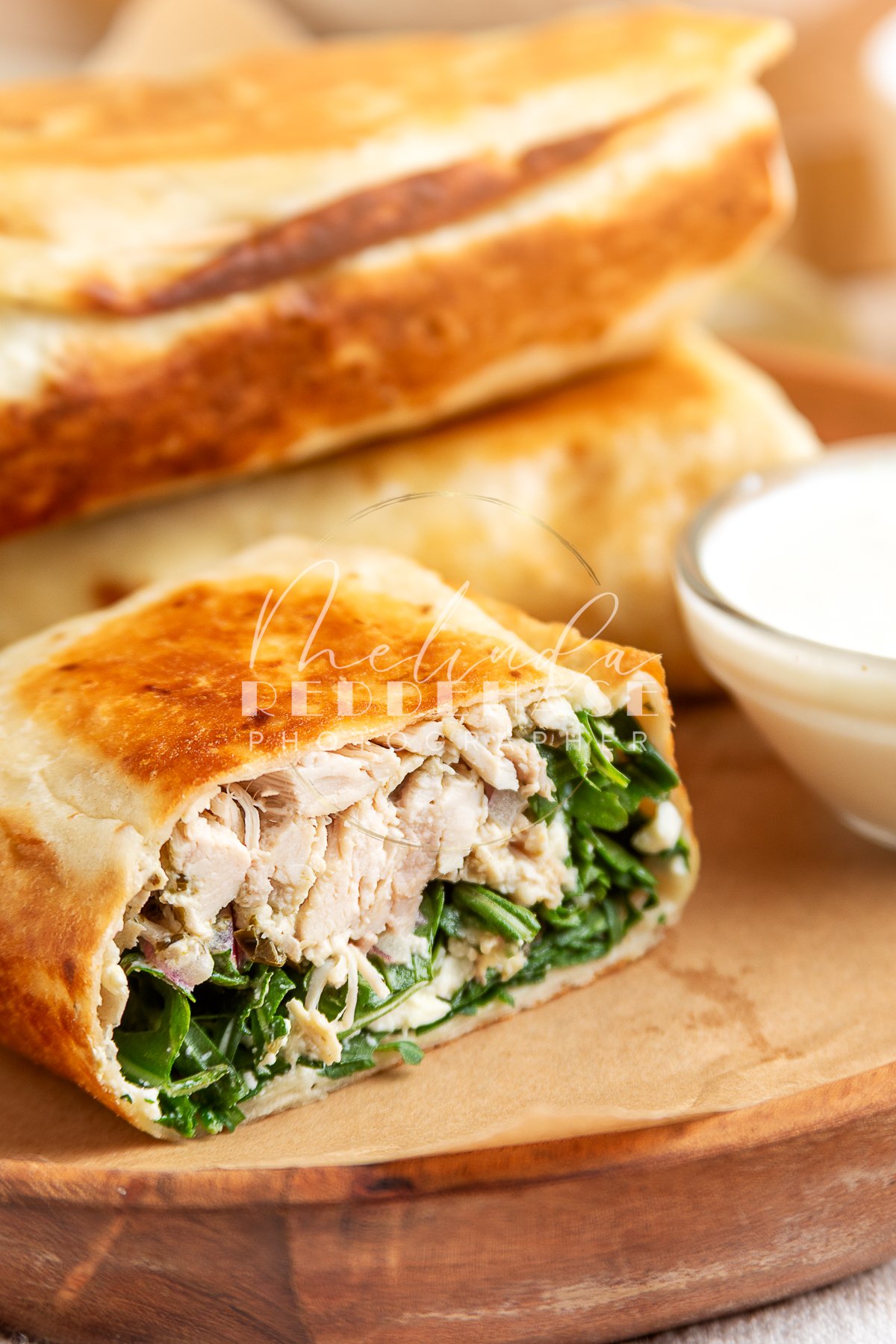 Pesto Chicken Wrap Lemon Garlic Yogurt Dip - LRWM-48.jpg