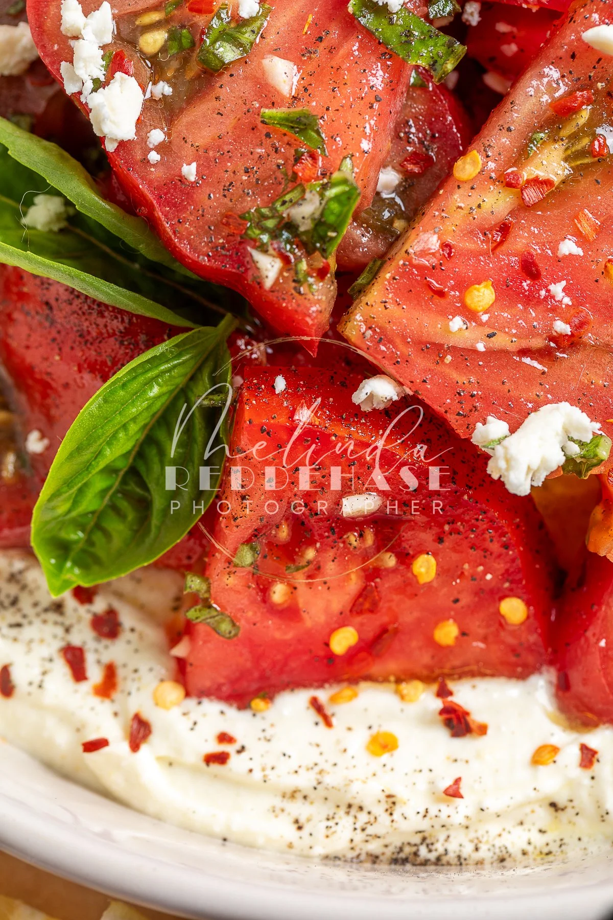 Heirloom Tomato Salad Over Whipped Ricotta Feta- LRWM-22.jpg