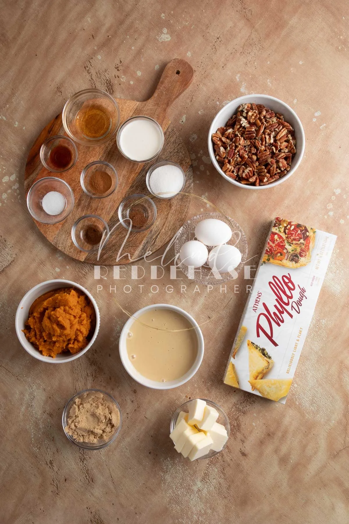 Pumpkin Praline Pie with Phyllo Dough Crust- LRWM-- LRWM-1.jpg