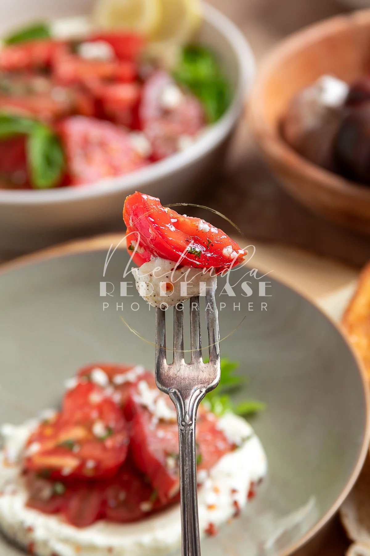 Heirloom Tomato Salad Over Whipped Ricotta Feta- LRWM-32.jpg