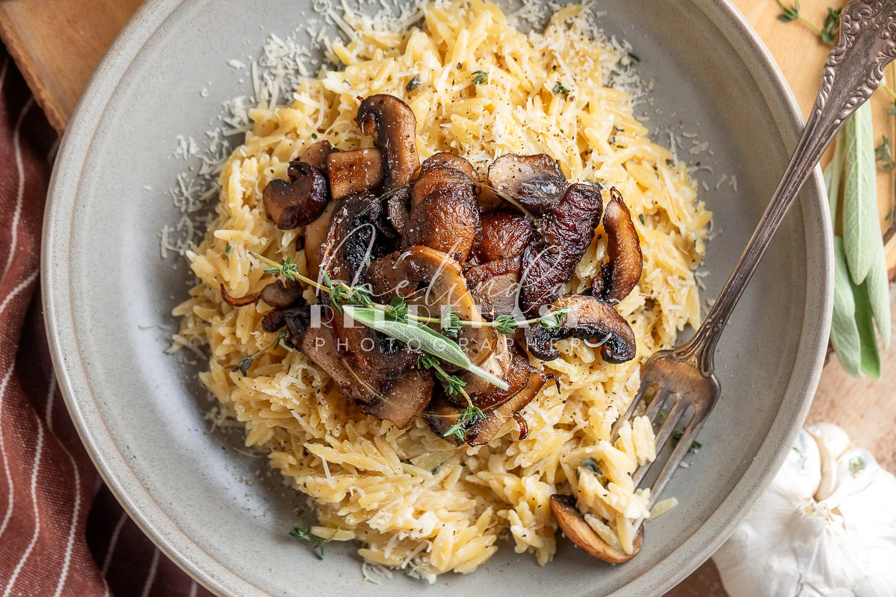 Roasted Mushroom Orzo Pasta with Garlic Cream Sauce- LRWM-24.jpg