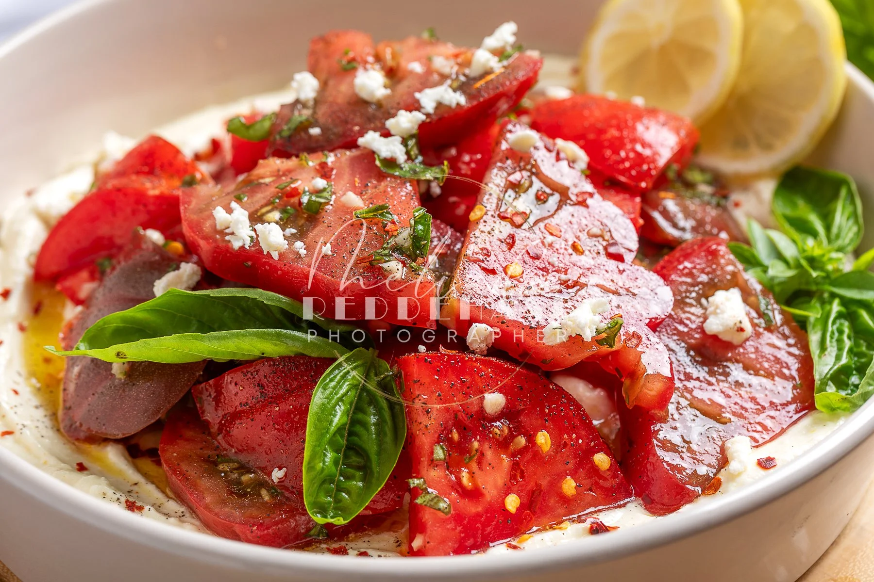 Heirloom Tomato Salad Over Whipped Ricotta Feta- LRWM-17.jpg