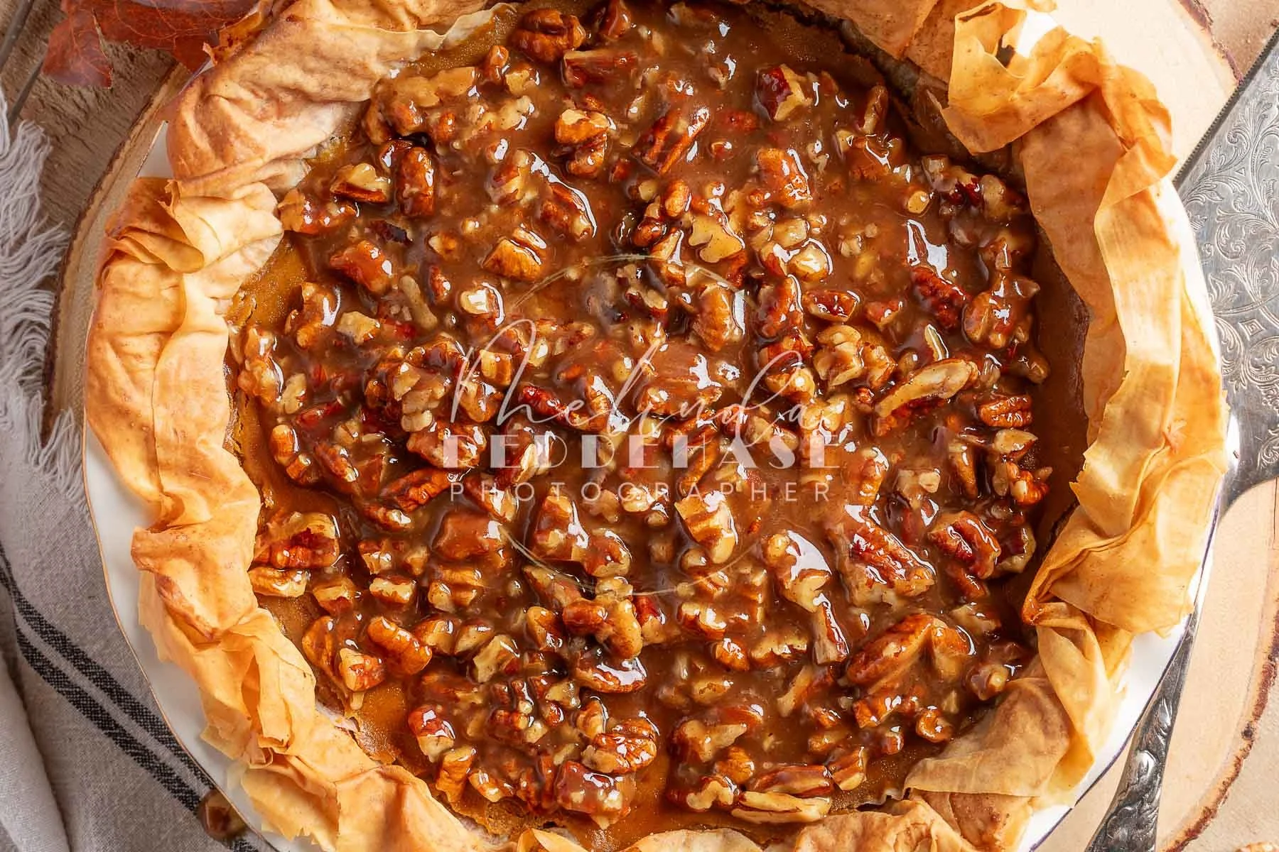 Pumpkin Praline Pie with Phyllo Dough Crust- LRWM-- LRWM-23.jpg