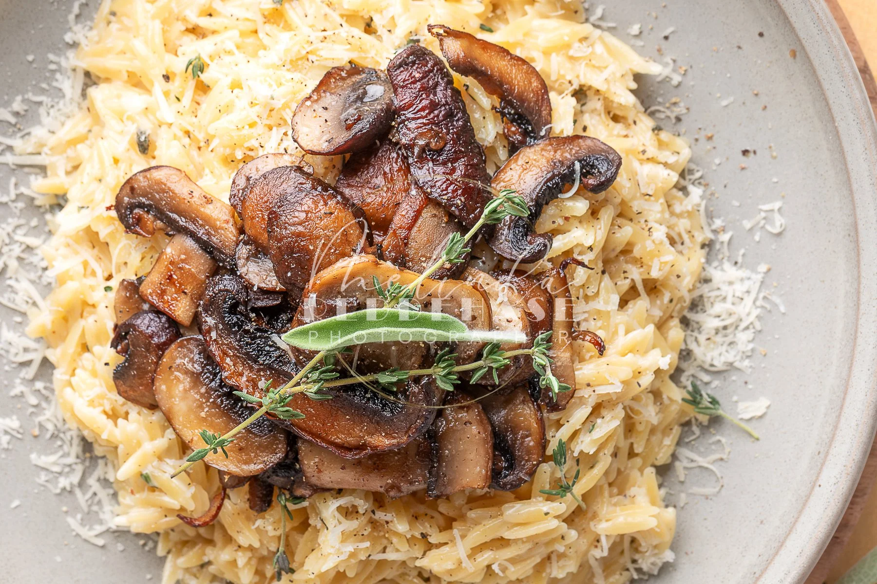 Roasted Mushroom Orzo Pasta with Garlic Cream Sauce- LRWM-12.jpg