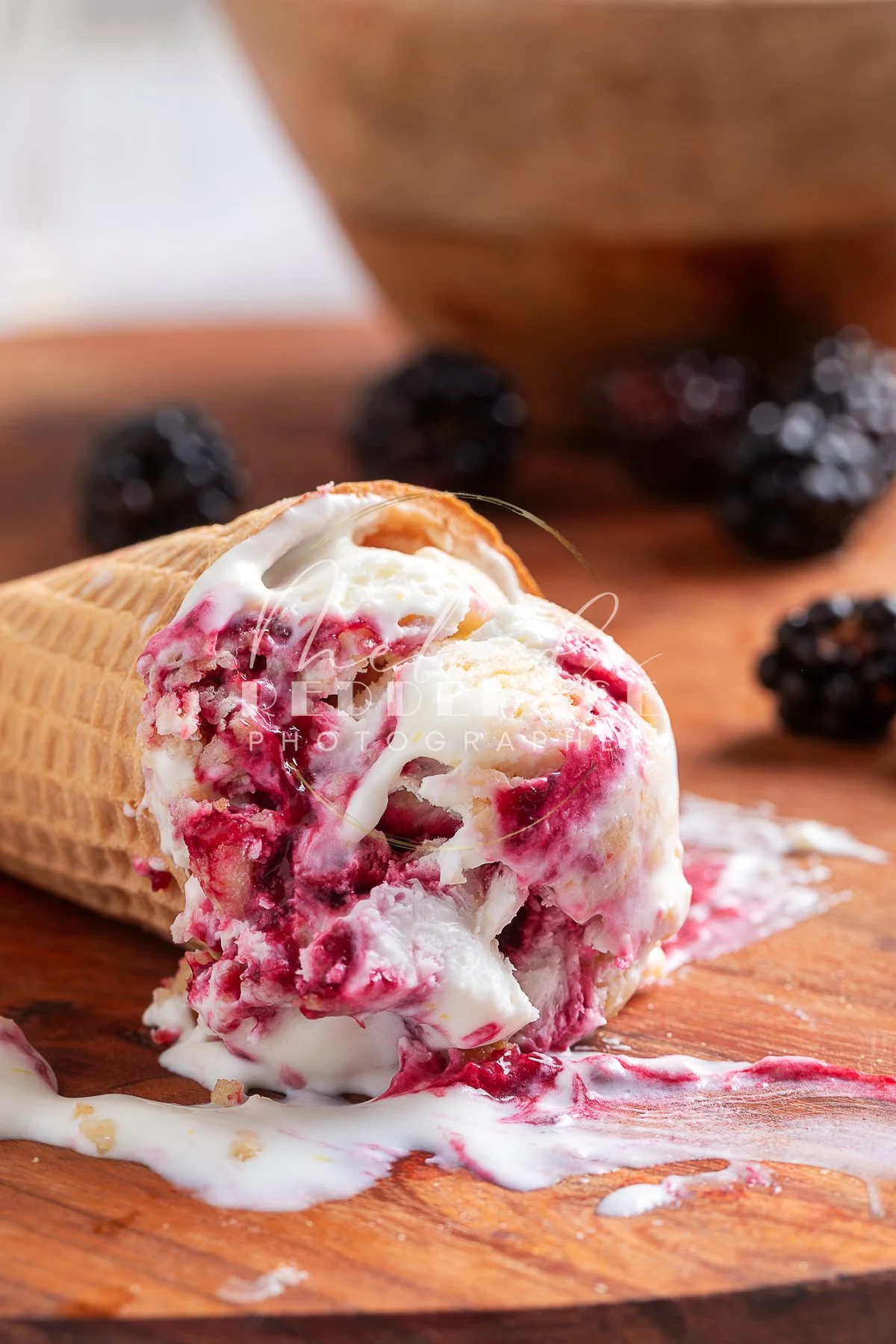 No Churn Blackberry Lemon Crumble Ice Cream- LRWM-44.jpg