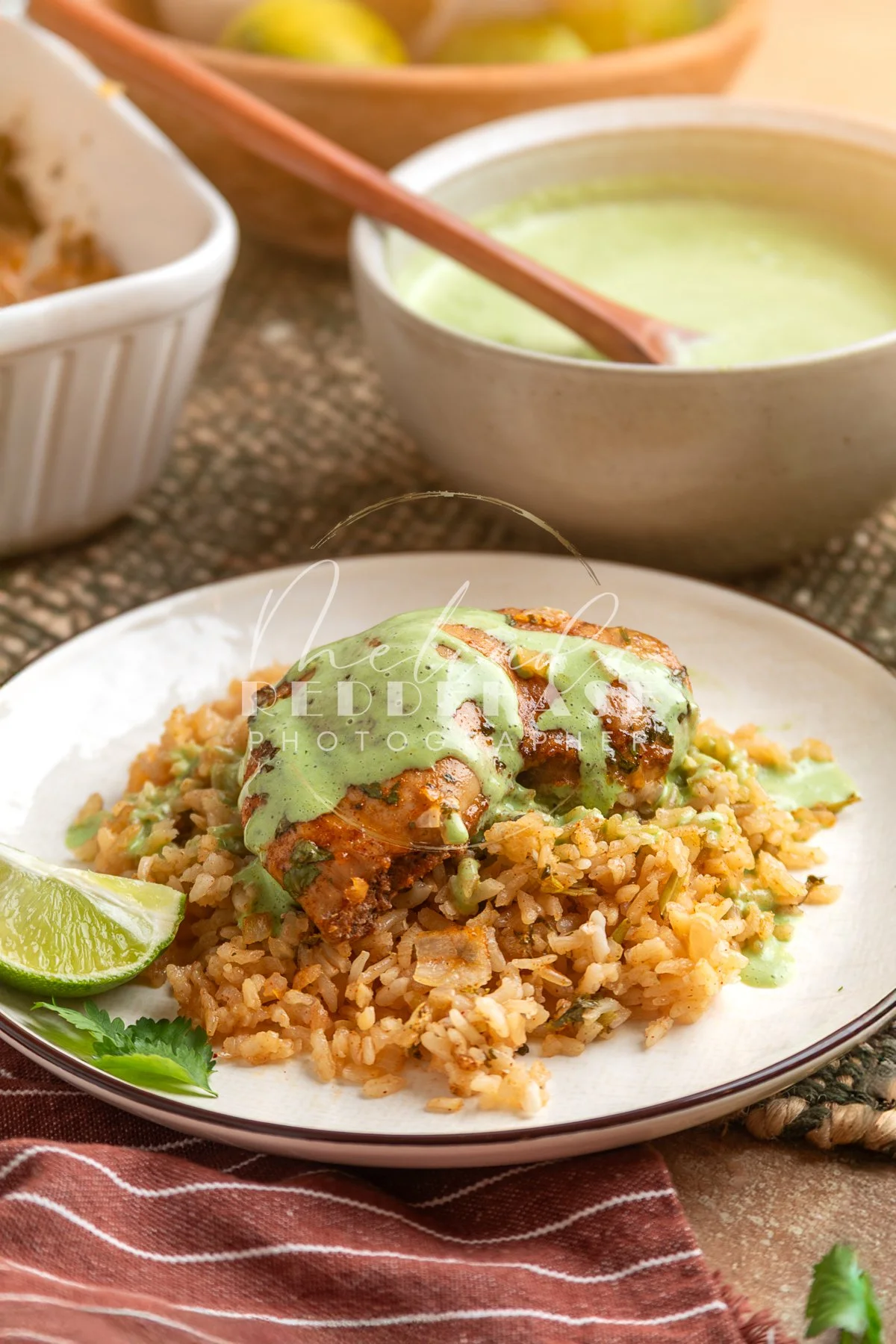 One Pan Cilantro Honey Lime Chicken- LRWM-34.jpg