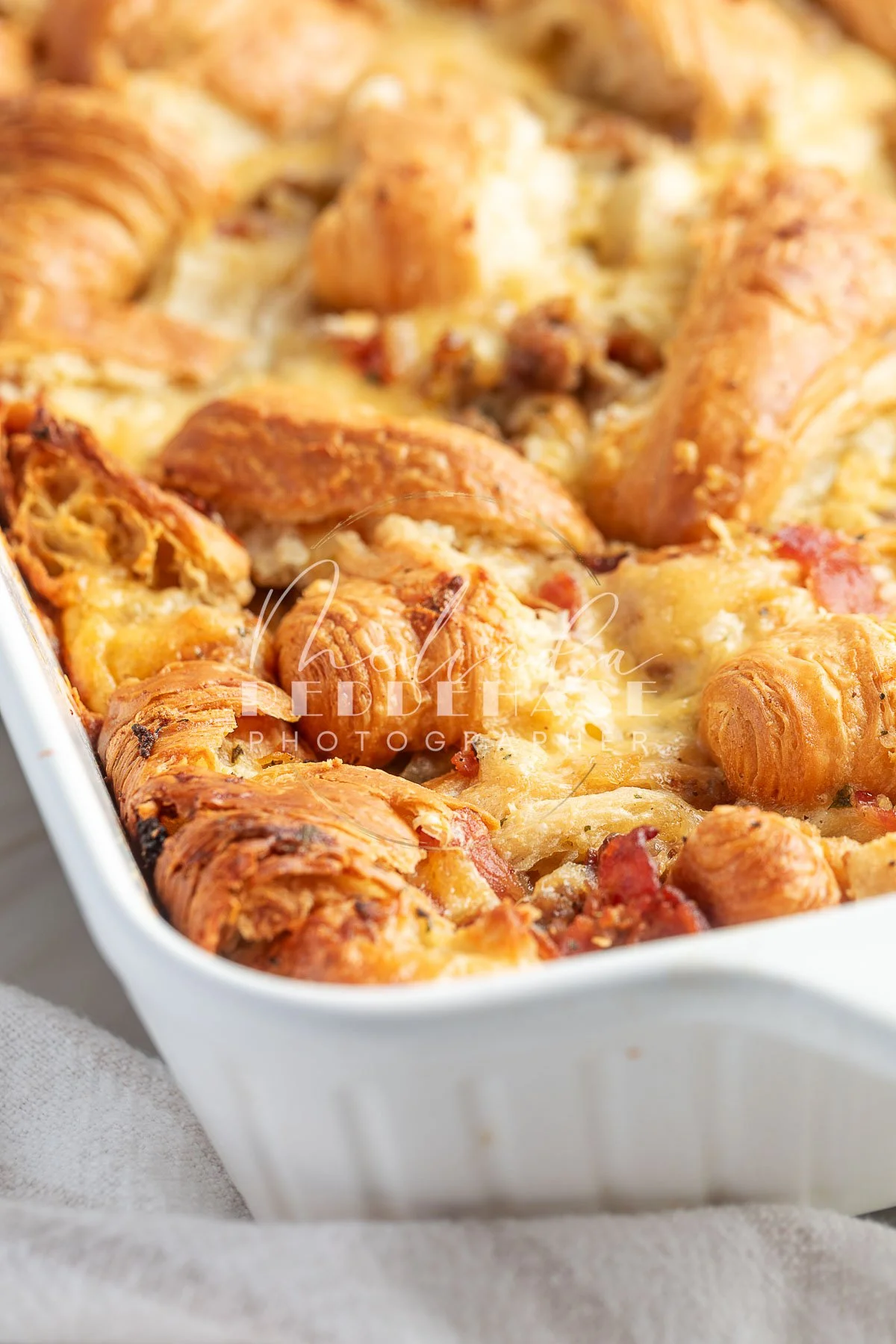 Bacon Sausage Croissant Breakfast Cassarole- LRWM-14.jpg