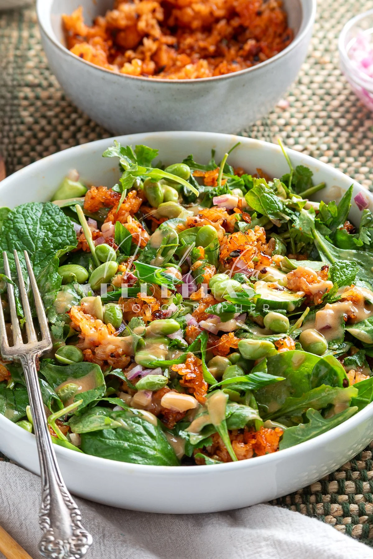 Crispy Rice Salad Herbs Spicy Tahini Peanut Dressing- LRWM-23.jpg