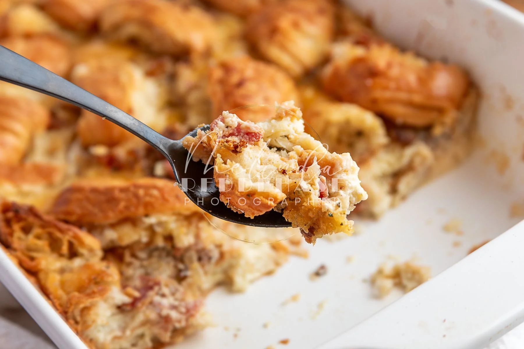 Bacon Sausage Croissant Breakfast Cassarole- LRWM-31.jpg