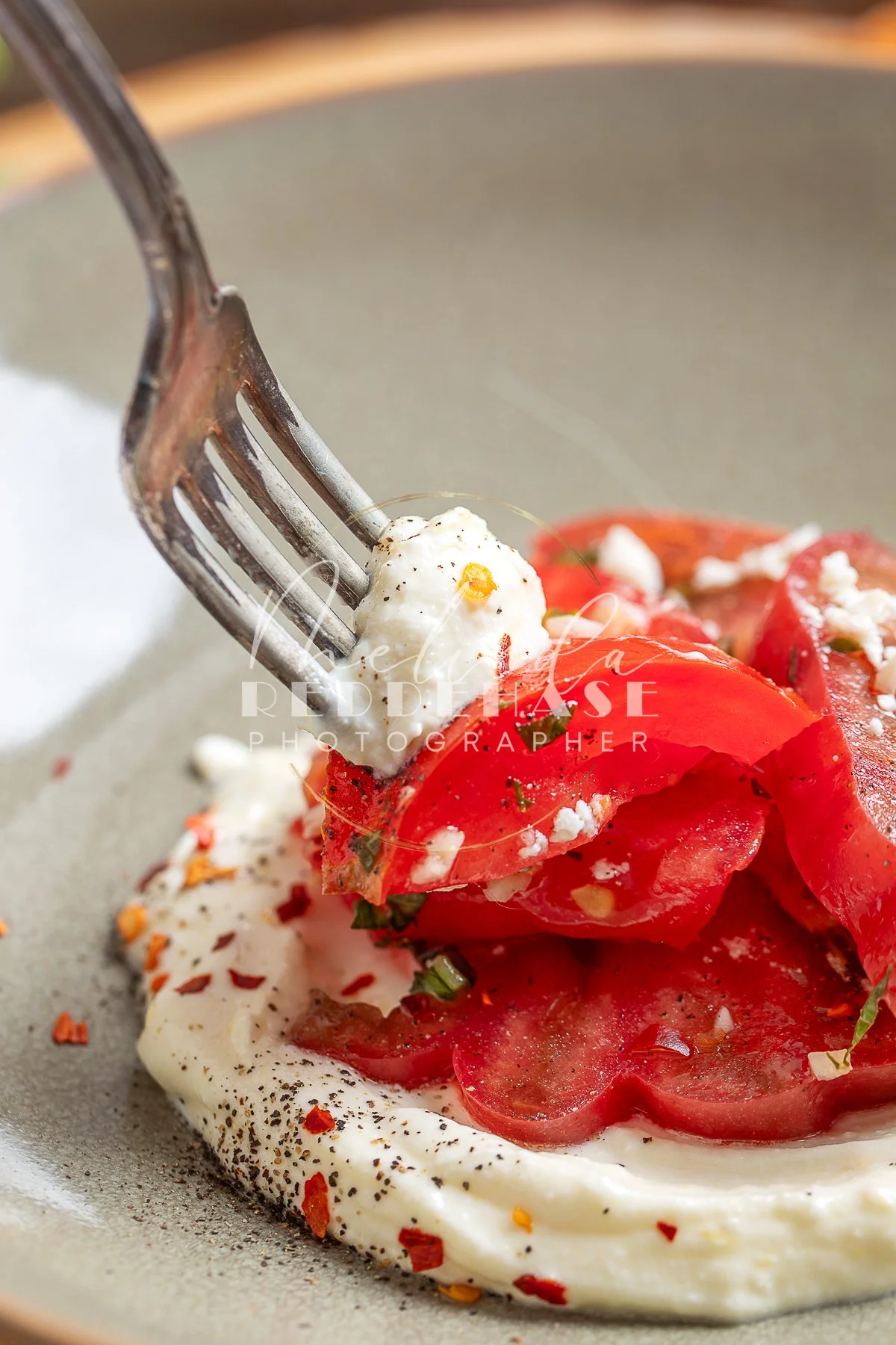 Heirloom Tomato Salad Over Whipped Ricotta Feta- LRWM-30.jpg