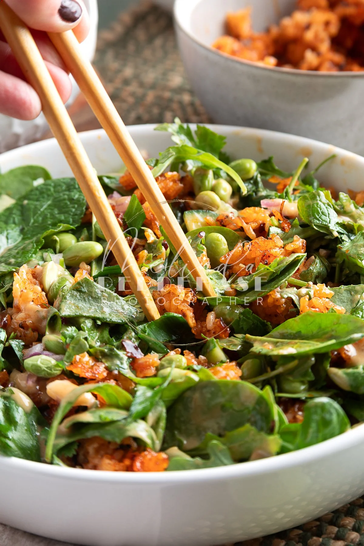 Crispy Rice Salad Herbs Spicy Tahini Peanut Dressing- LRWM-31.jpg