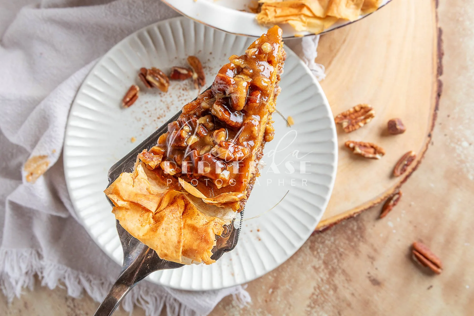 Pumpkin Praline Pie with Phyllo Dough Crust- LRWM-- LRWM-36.jpg