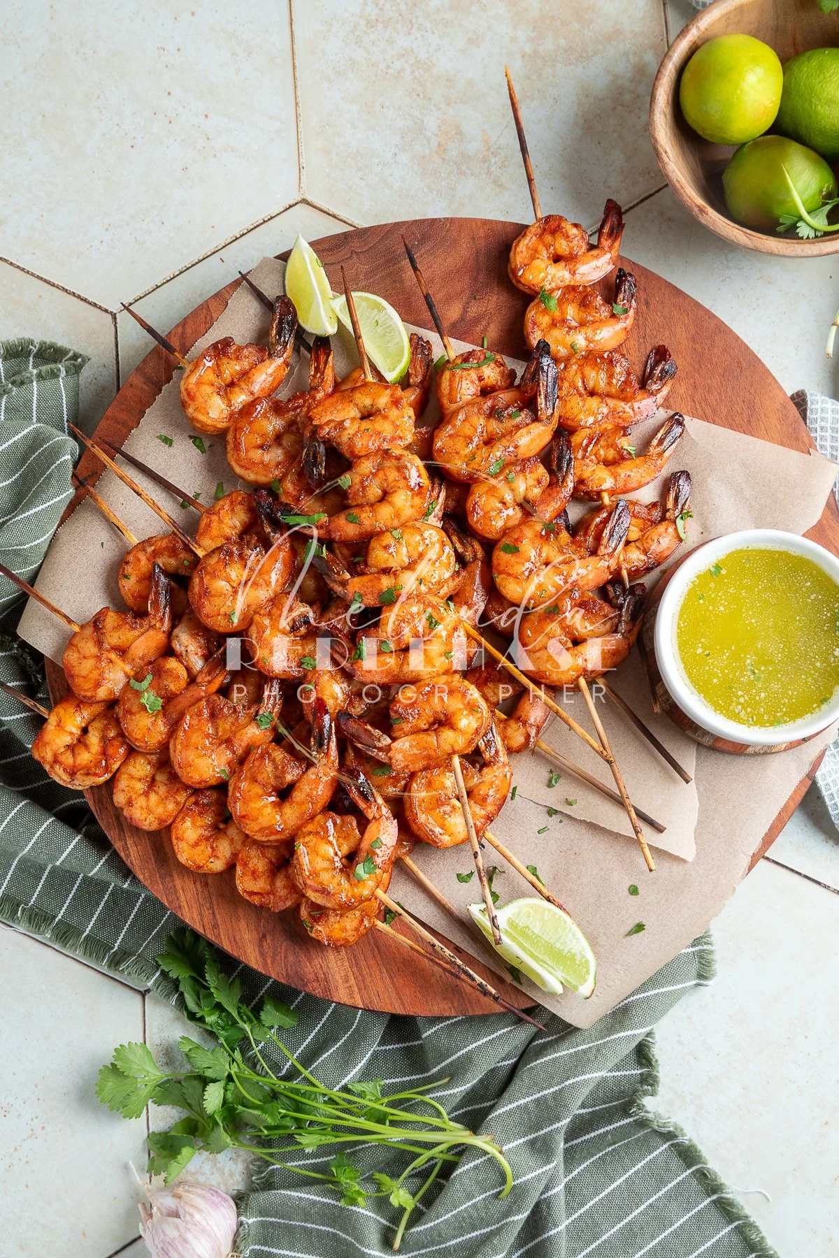 Grilled Shrimp Skewers-Chipotle Honey with Garlic Lime Butter- LRWM-23.jpg