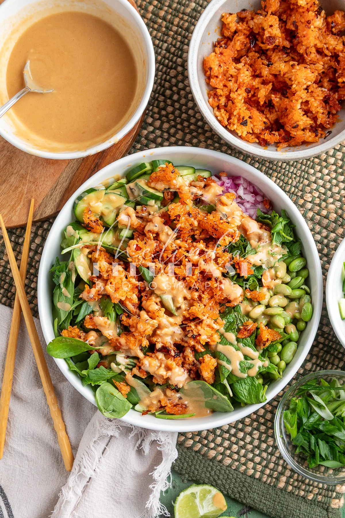 Crispy Rice Salad Herbs Spicy Tahini Peanut Dressing- LRWM-19.jpg