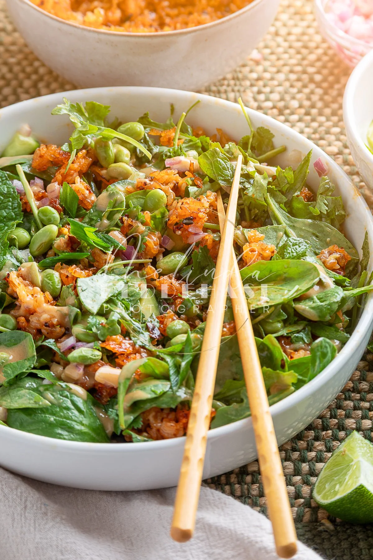 Crispy Rice Salad Herbs Spicy Tahini Peanut Dressing- LRWM-29.jpg