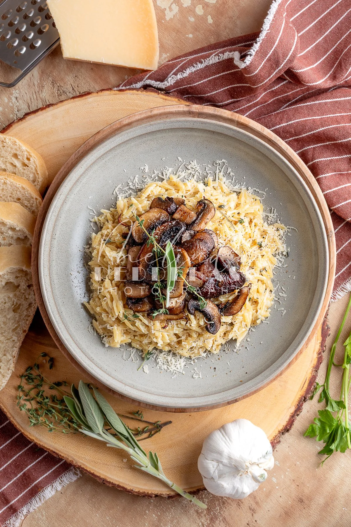 Roasted Mushroom Orzo Pasta with Garlic Cream Sauce- LRWM-9.jpg
