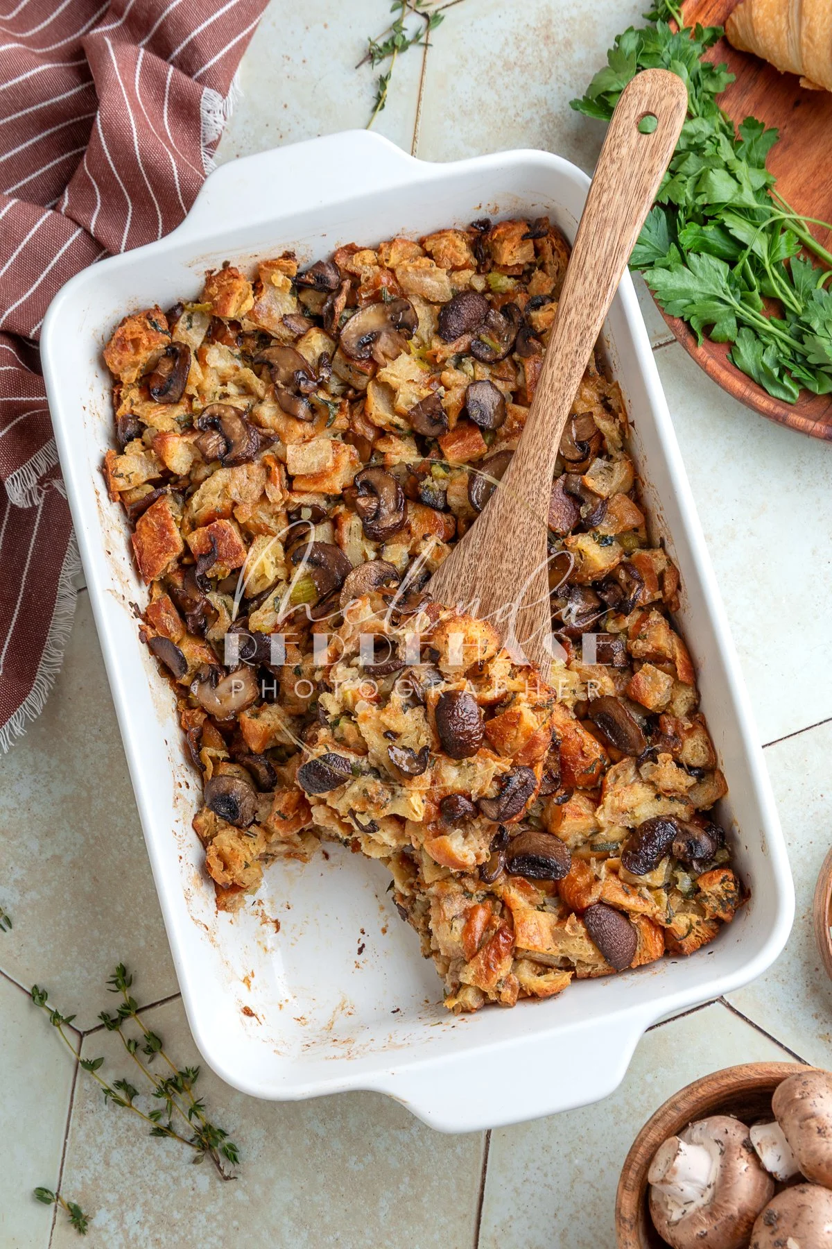 Mushroom Stuffing with Brown Butter and Herbs- LRWM-27.jpg