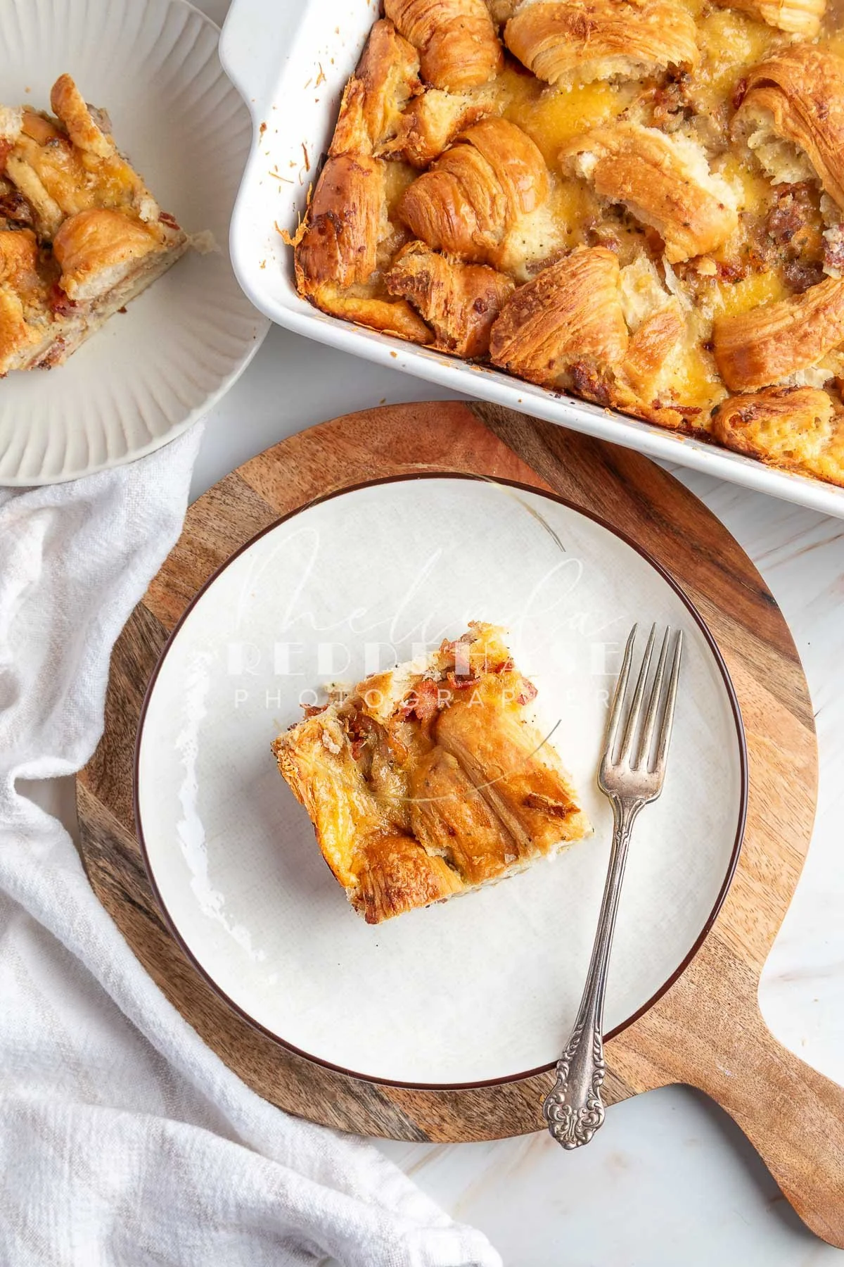 Bacon Sausage Croissant Breakfast Cassarole- LRWM-23.jpg