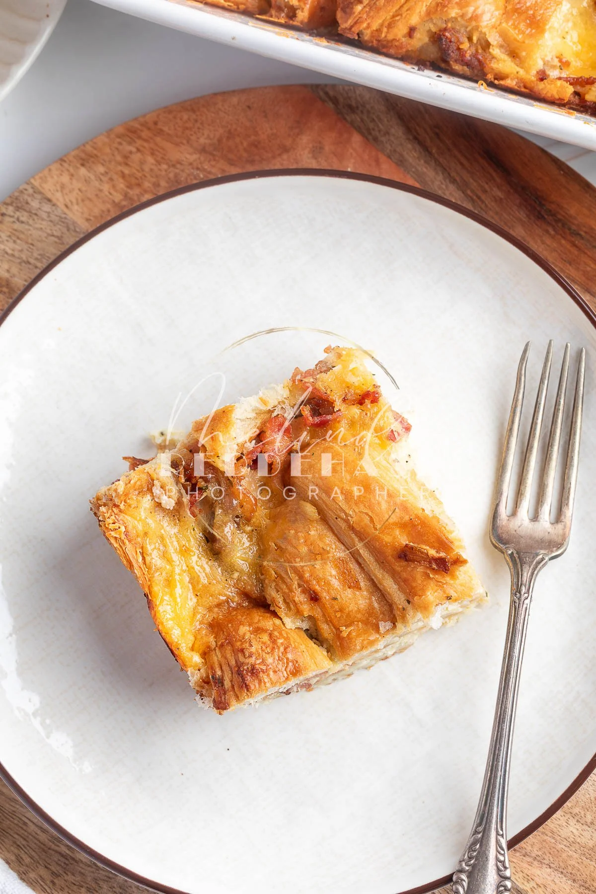 Bacon Sausage Croissant Breakfast Cassarole- LRWM-22.jpg