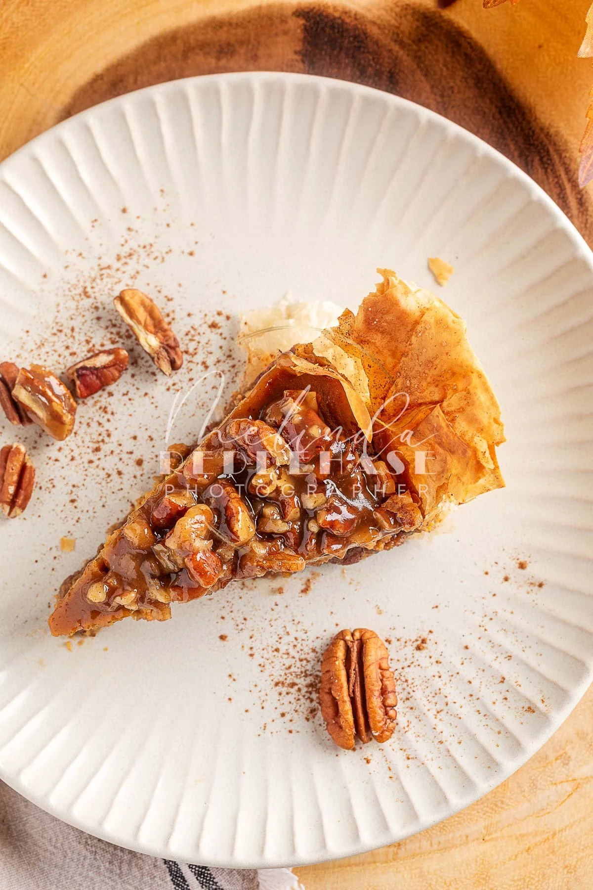 Pumpkin Praline Pie with Phyllo Dough Crust- LRWM-- LRWM-28.jpg
