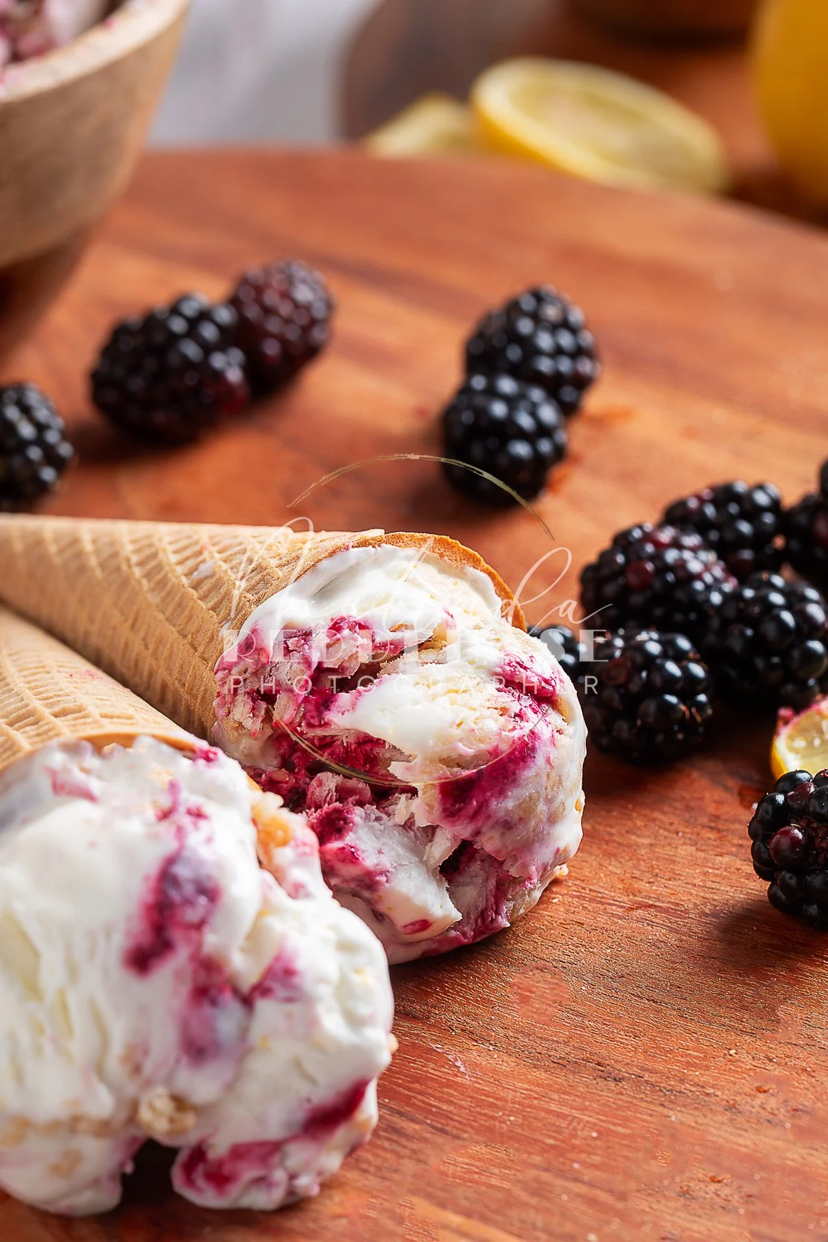 No Churn Blackberry Lemon Crumble Ice Cream- LRWM-42.jpg