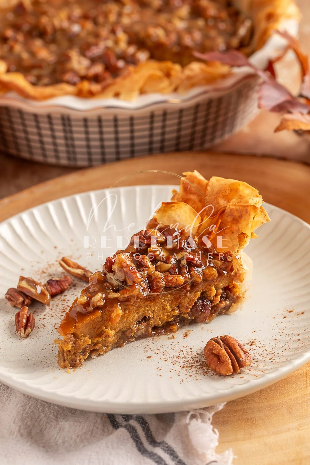 Pumpkin Praline Pie with Phyllo Dough Crust- LRWM-- LRWM-27.jpg