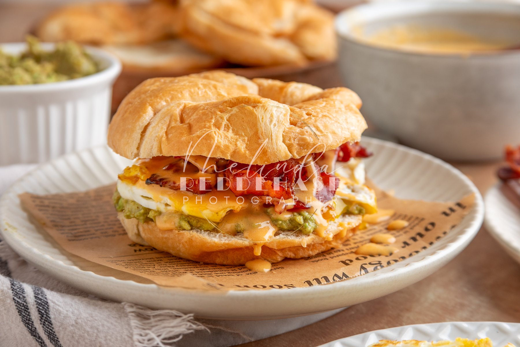 Egg Bacon Avocado Breakfast Sandwich Lime Chipotle Hollandaise Sauce- LRWM-34.jpg
