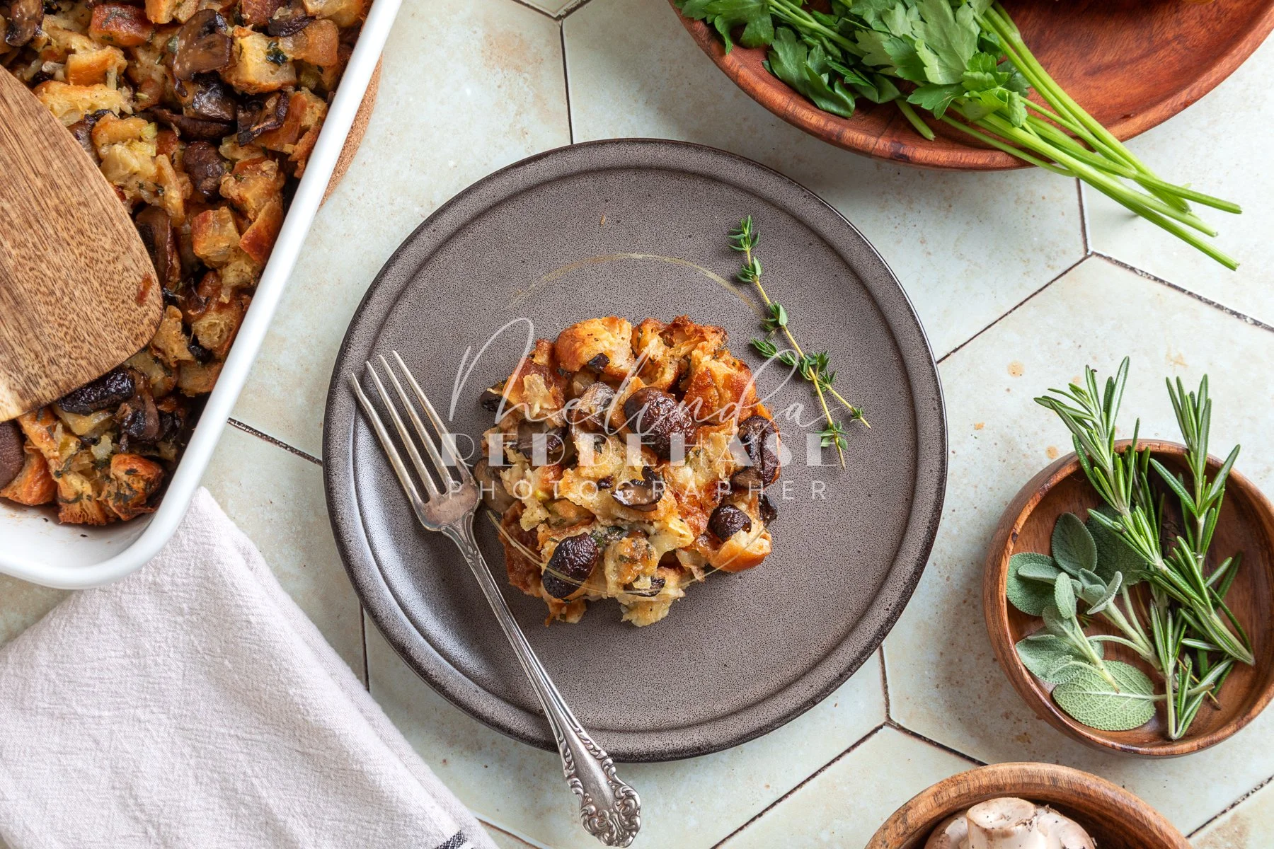 Mushroom Stuffing with Brown Butter and Herbs- LRWM-34.jpg