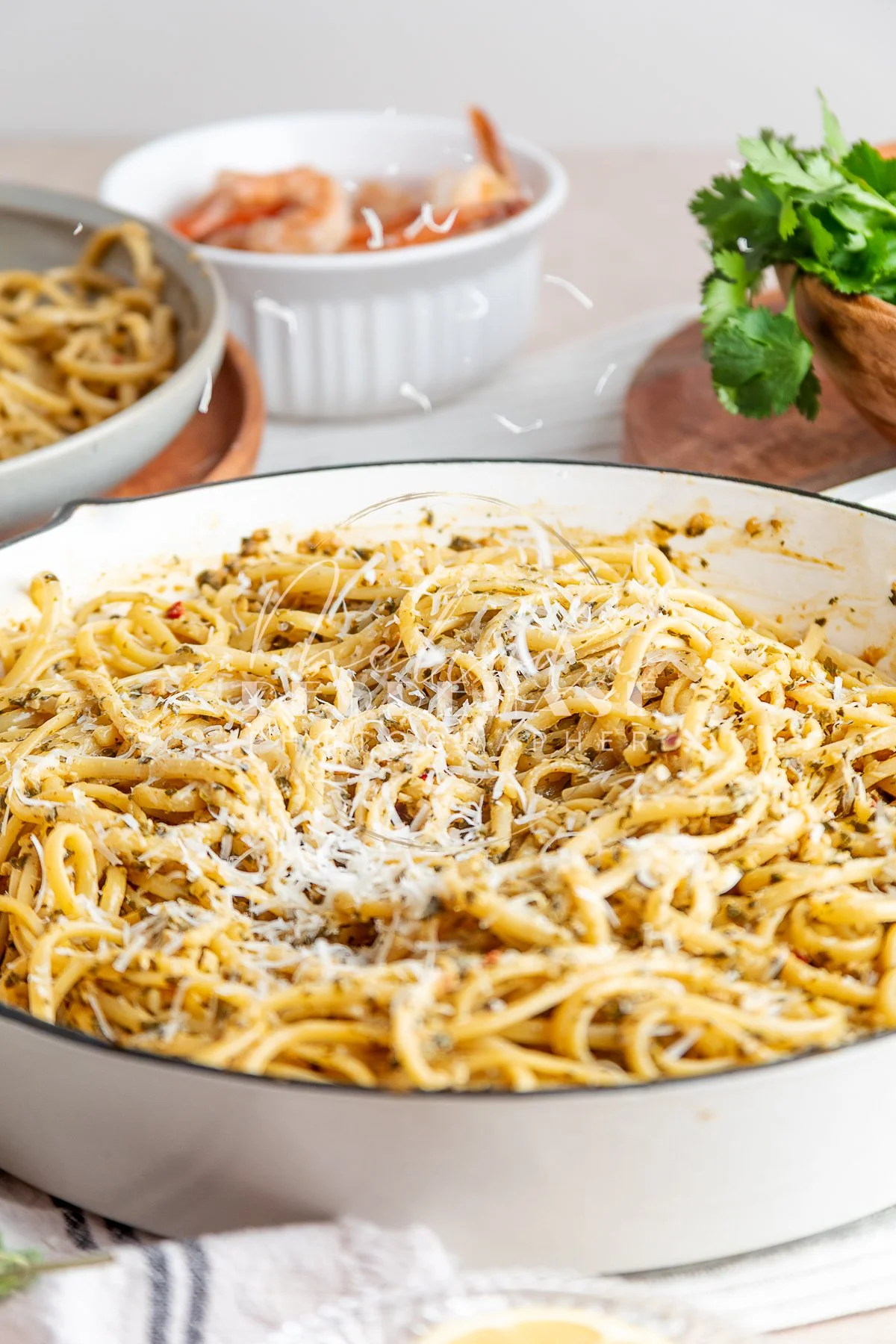 Creamy Chimichurri  Pesto Pasta with Shrimp- LRWM-22.jpg