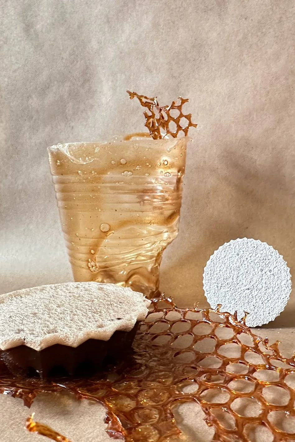 Bioplastics and Eggshell "ceramics"