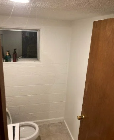 Powder Room Before Picture
