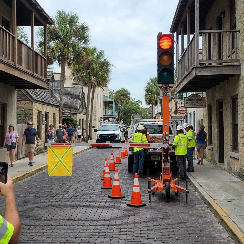 Historic Downtown Traffic &amp; Pedestrian Control