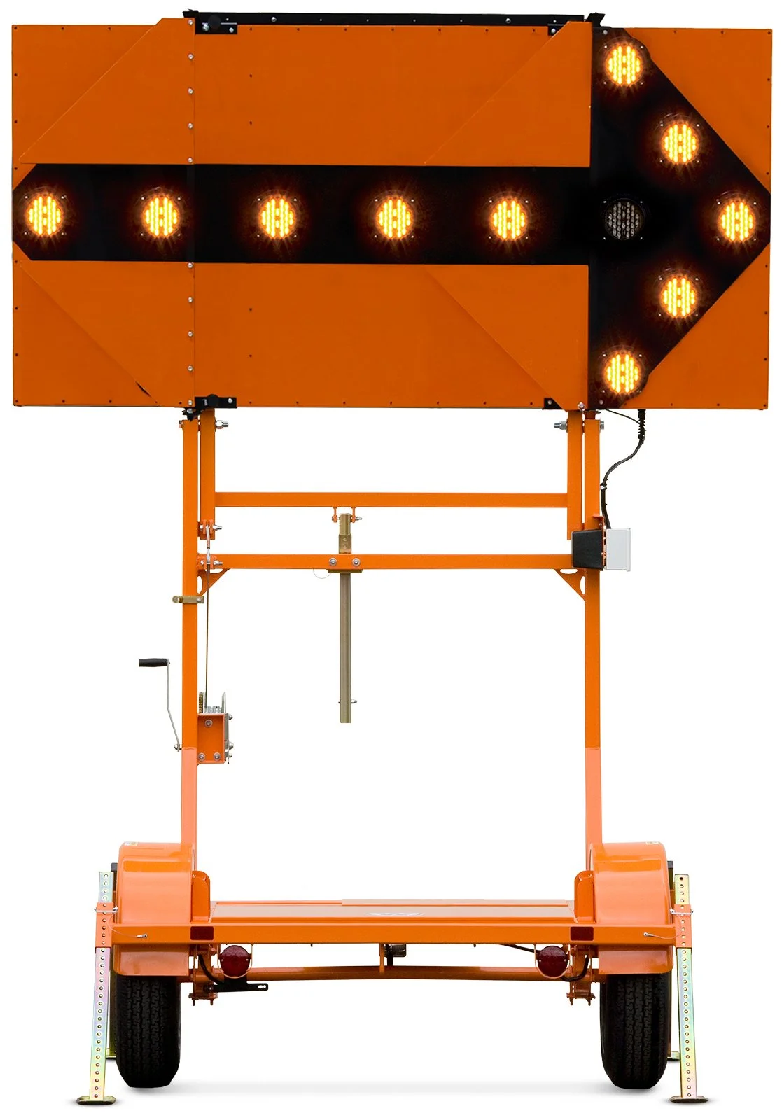 25 - Light Portable - Arrow Board with 12 Display Patterns