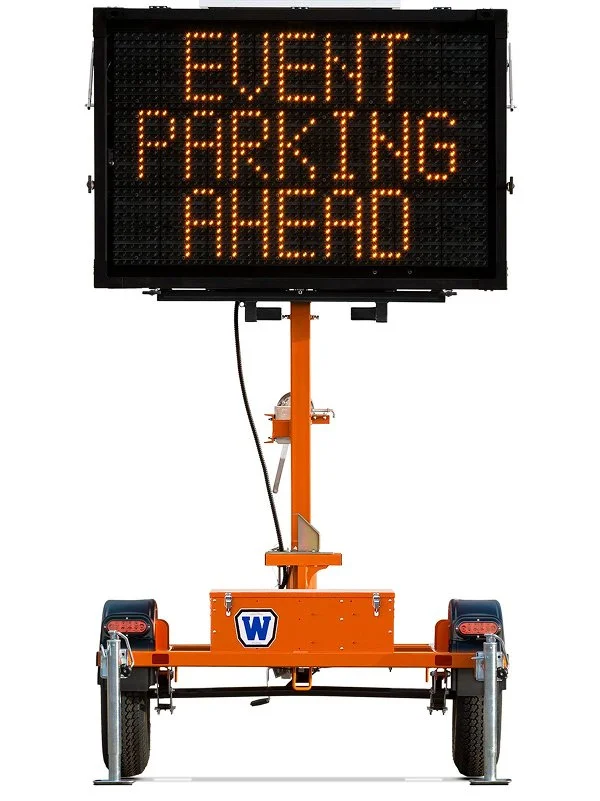 Wanco Mini Three-line Message Sign for Traffic Control - Compact LED ...